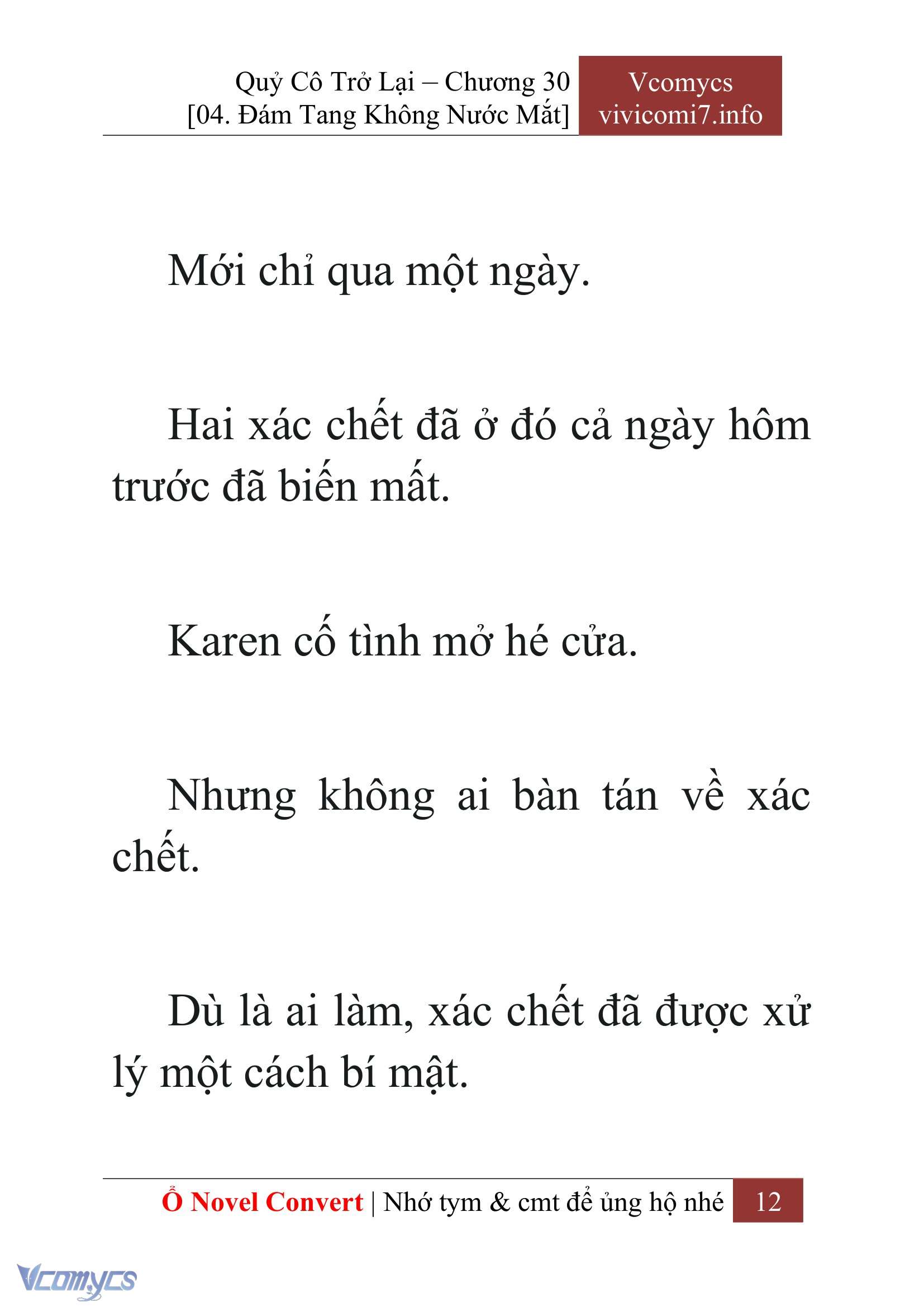[Novel] Quý Cô Trở Lại Chapter 30 - Trang 15