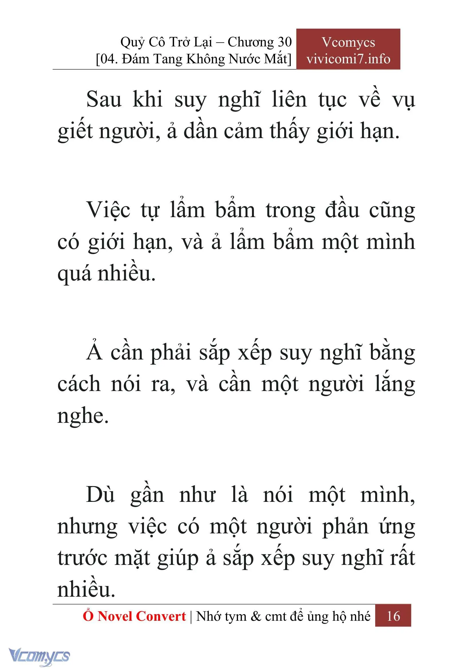 [Novel] Quý Cô Trở Lại Chapter 30 - Trang 19