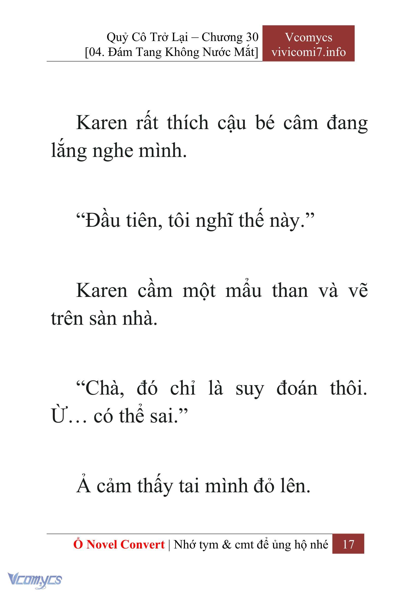 [Novel] Quý Cô Trở Lại Chapter 30 - Trang 20
