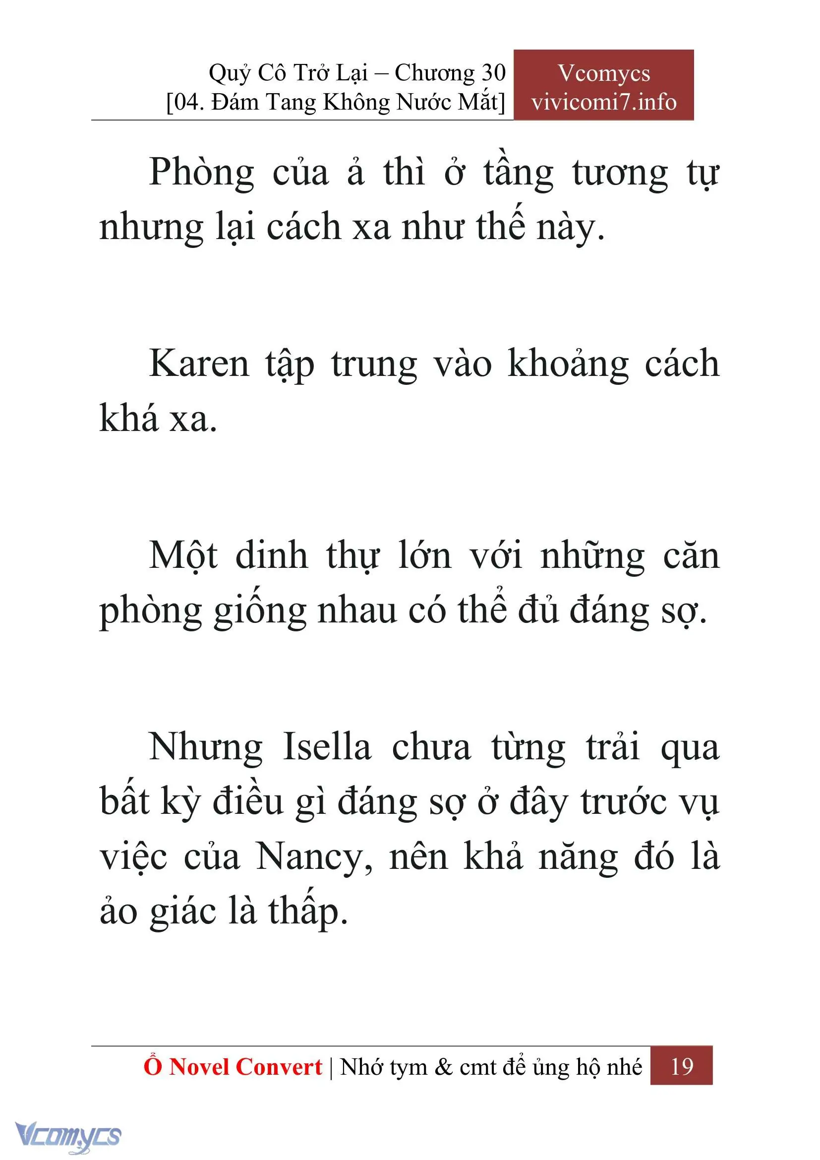 [Novel] Quý Cô Trở Lại Chapter 30 - Trang 22