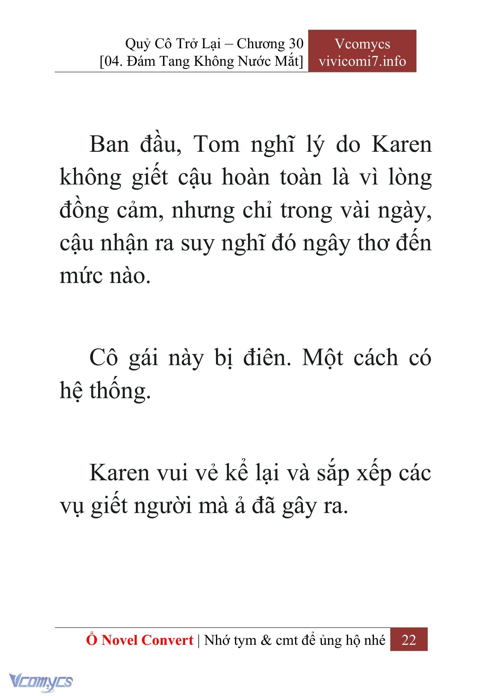 [Novel] Quý Cô Trở Lại Chapter 30 - Trang 25