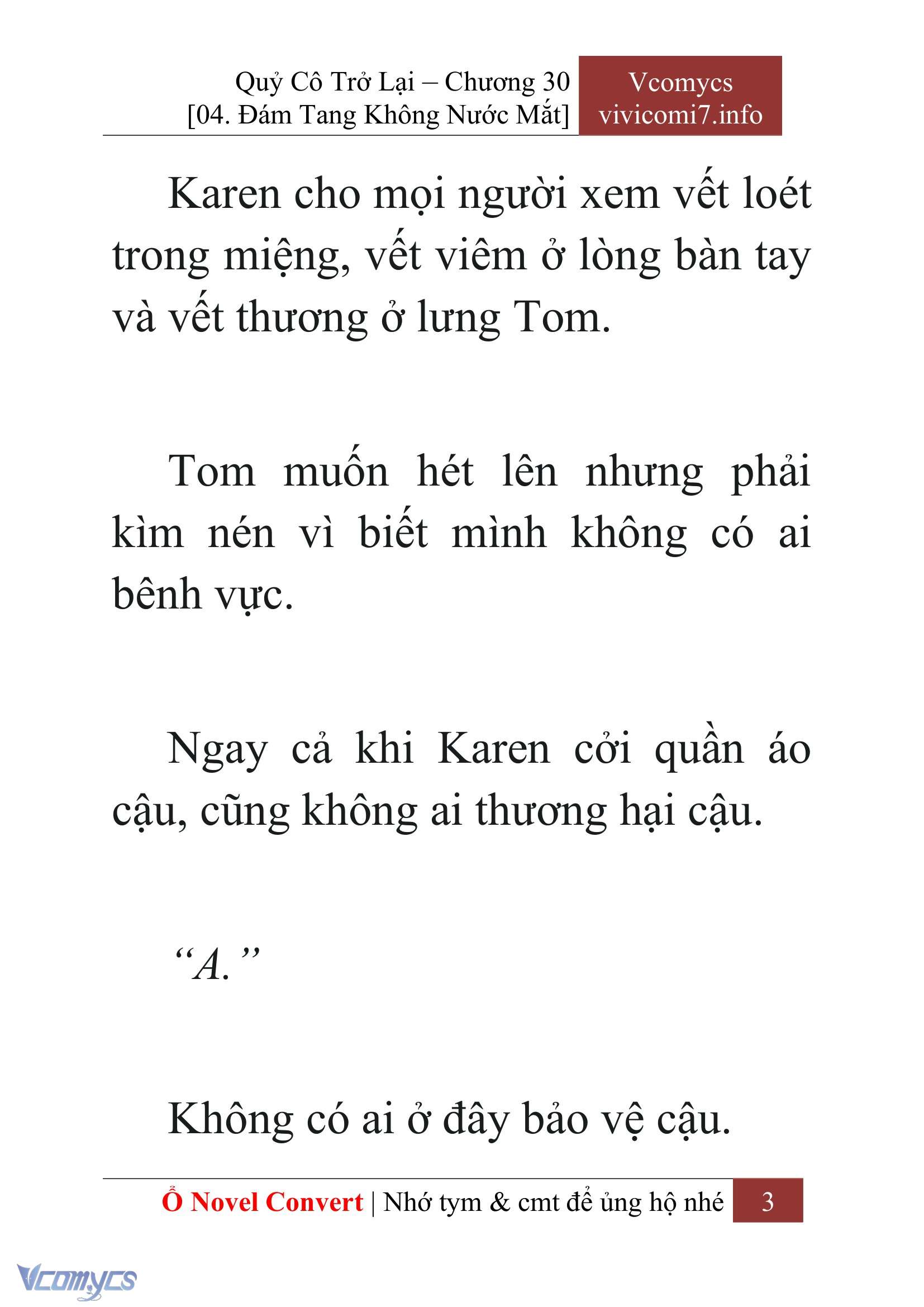 [Novel] Quý Cô Trở Lại Chapter 30 - Trang 6