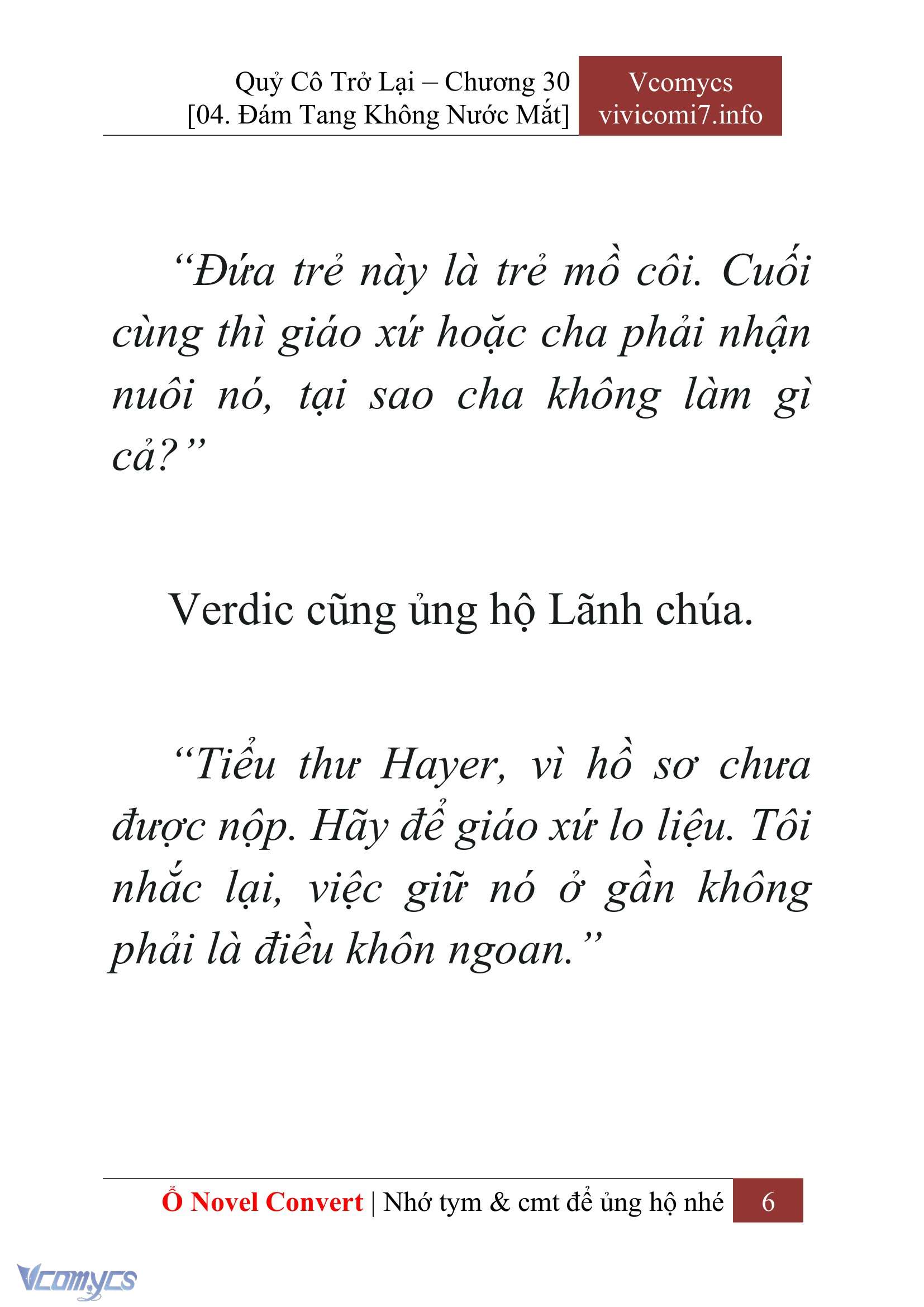 [Novel] Quý Cô Trở Lại Chapter 30 - Trang 9