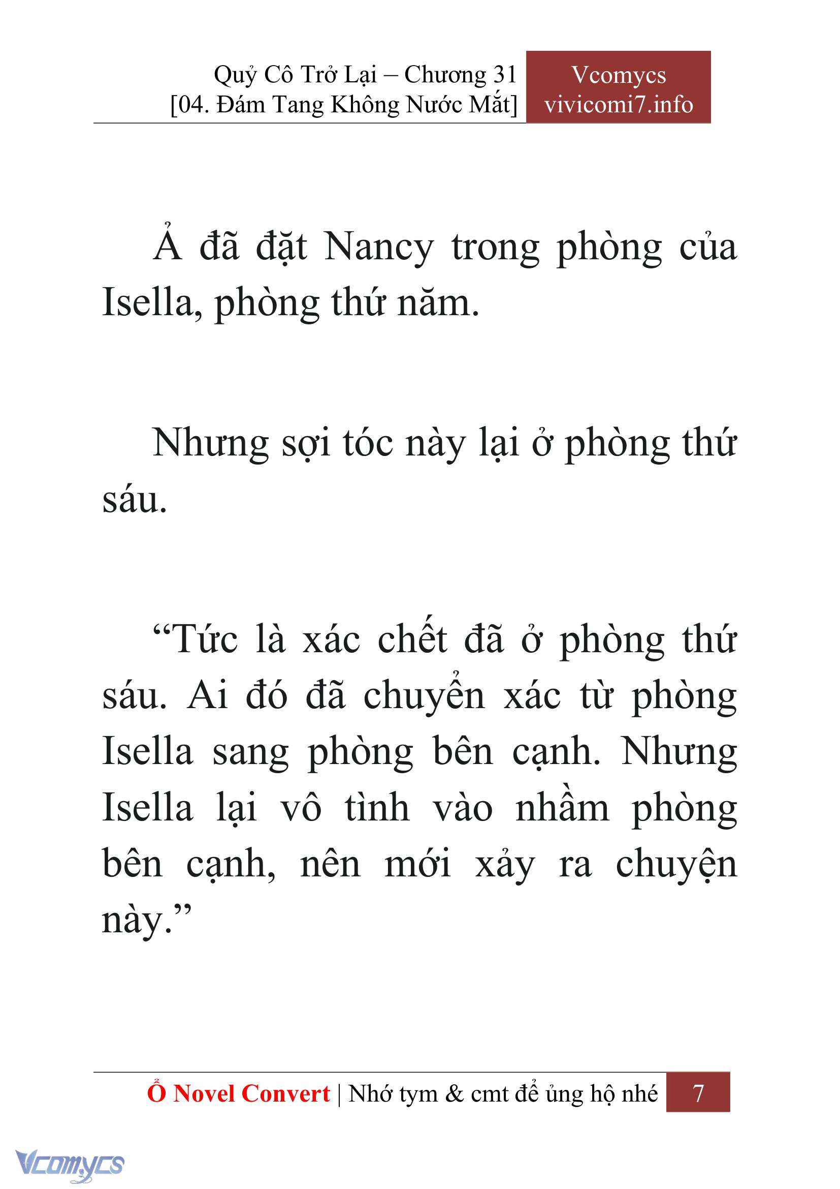 [Novel] Quý Cô Trở Lại Chapter 31 - Trang 10