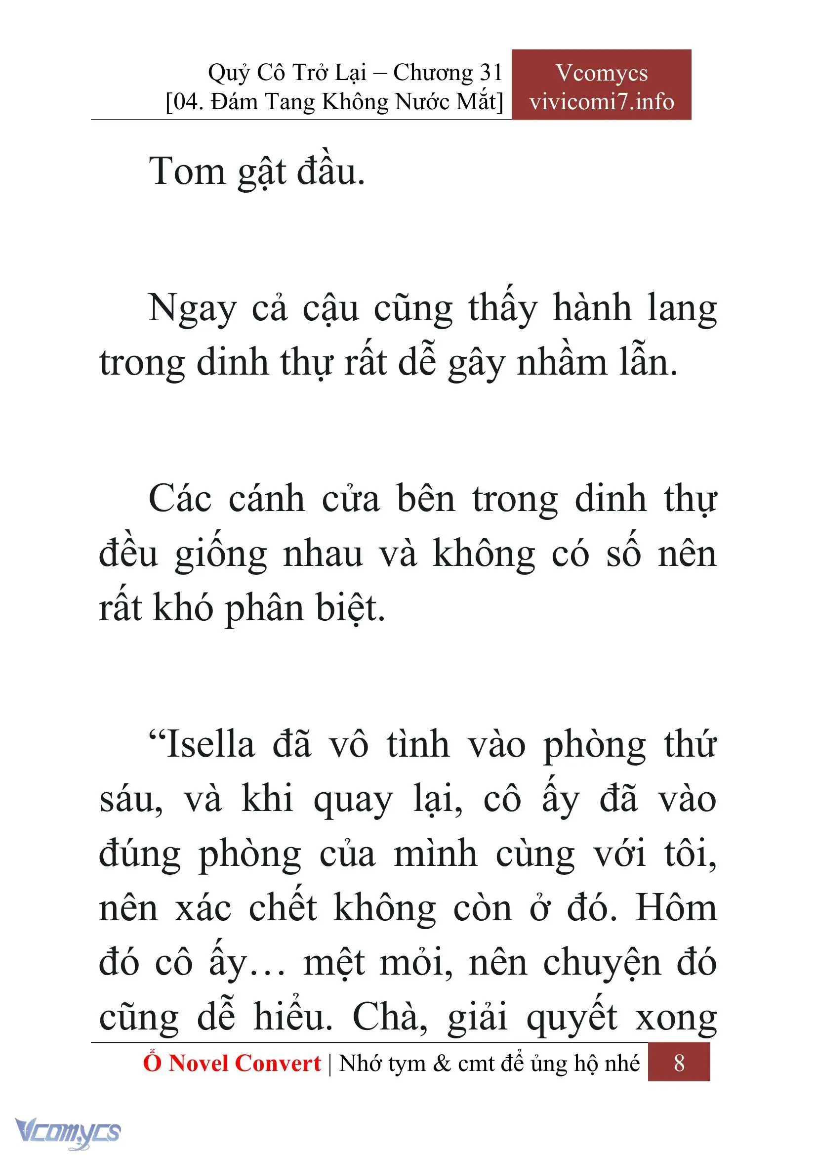 [Novel] Quý Cô Trở Lại Chapter 31 - Trang 11