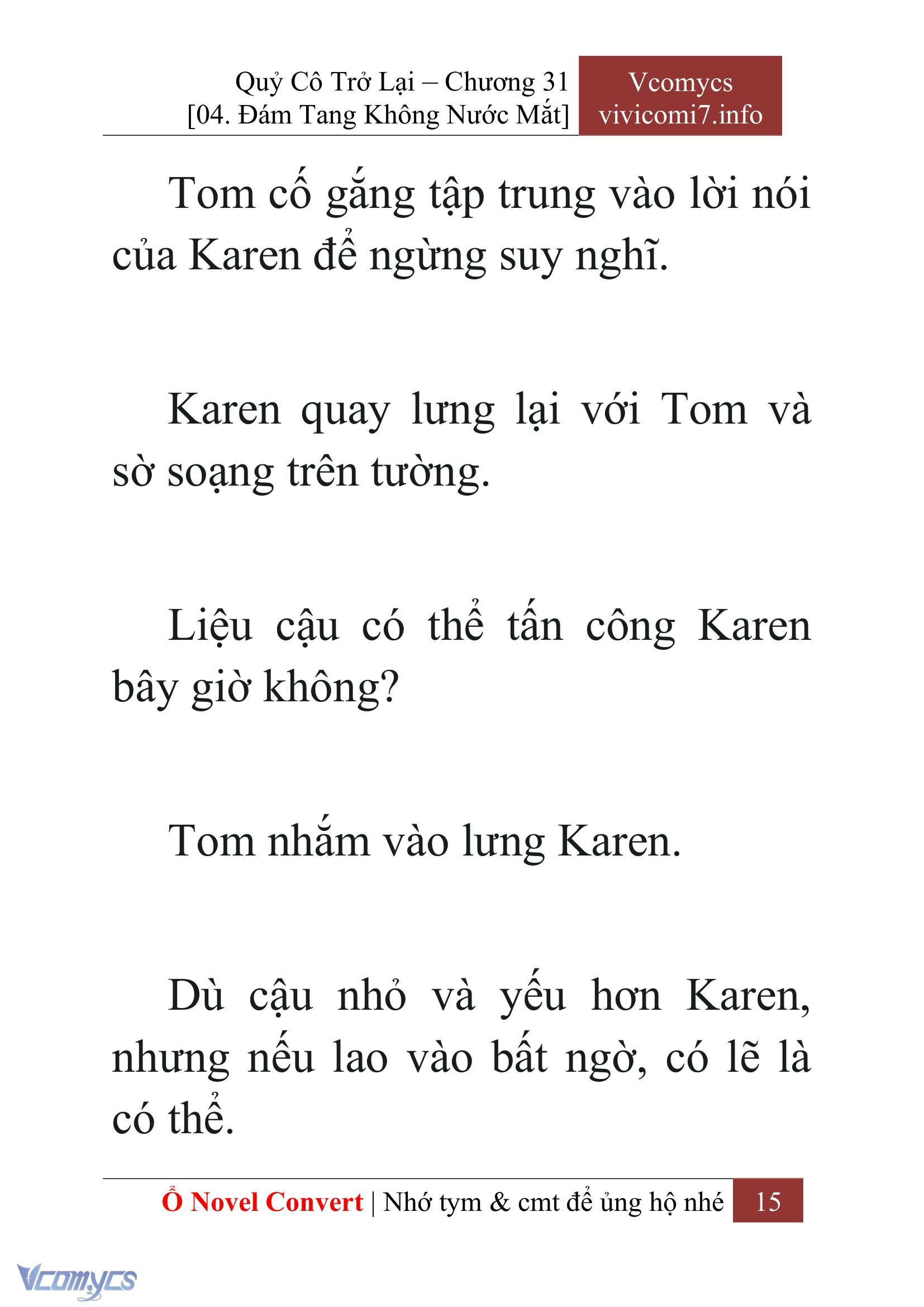 [Novel] Quý Cô Trở Lại Chapter 31 - Trang 18