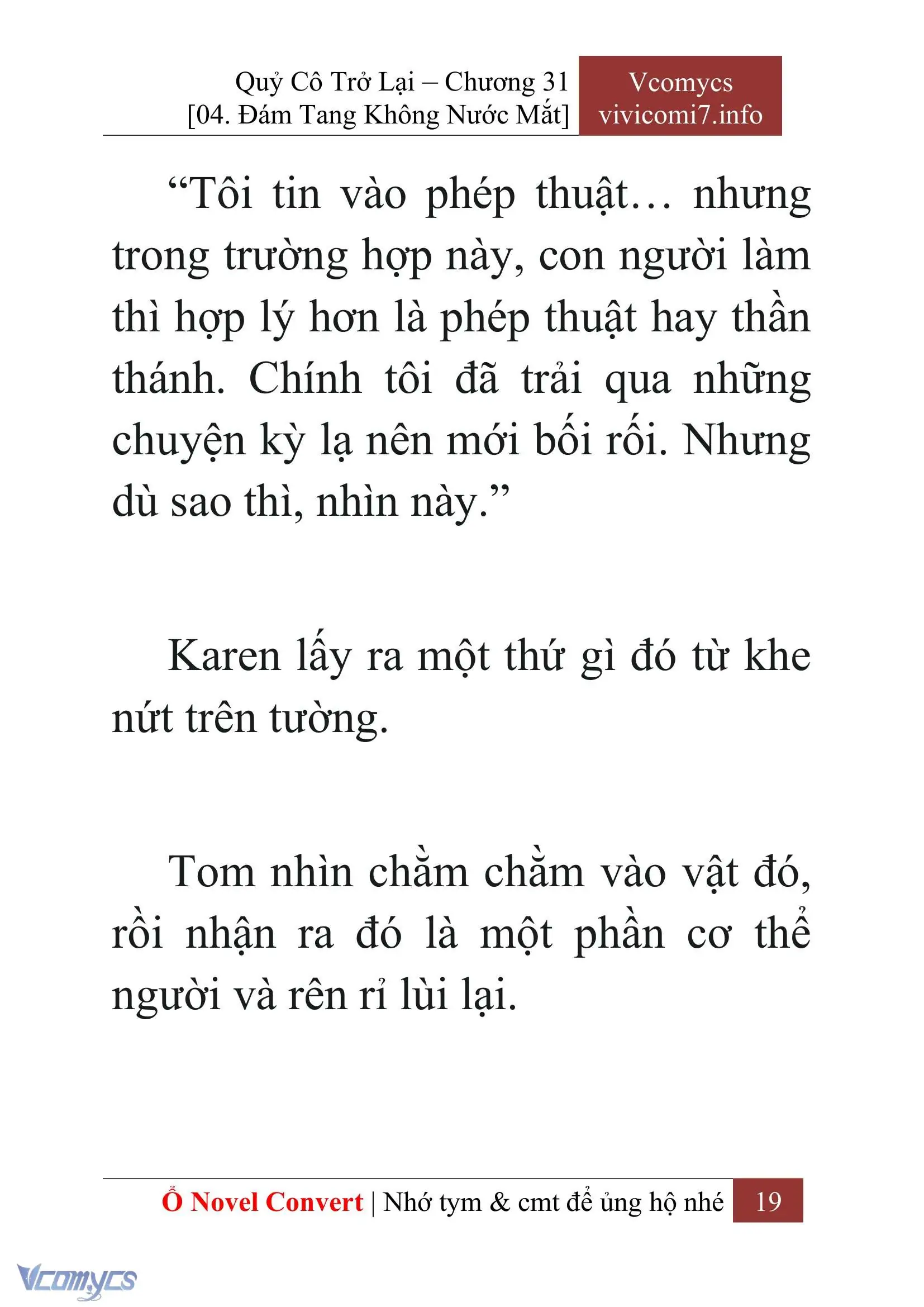 [Novel] Quý Cô Trở Lại Chapter 31 - Trang 22