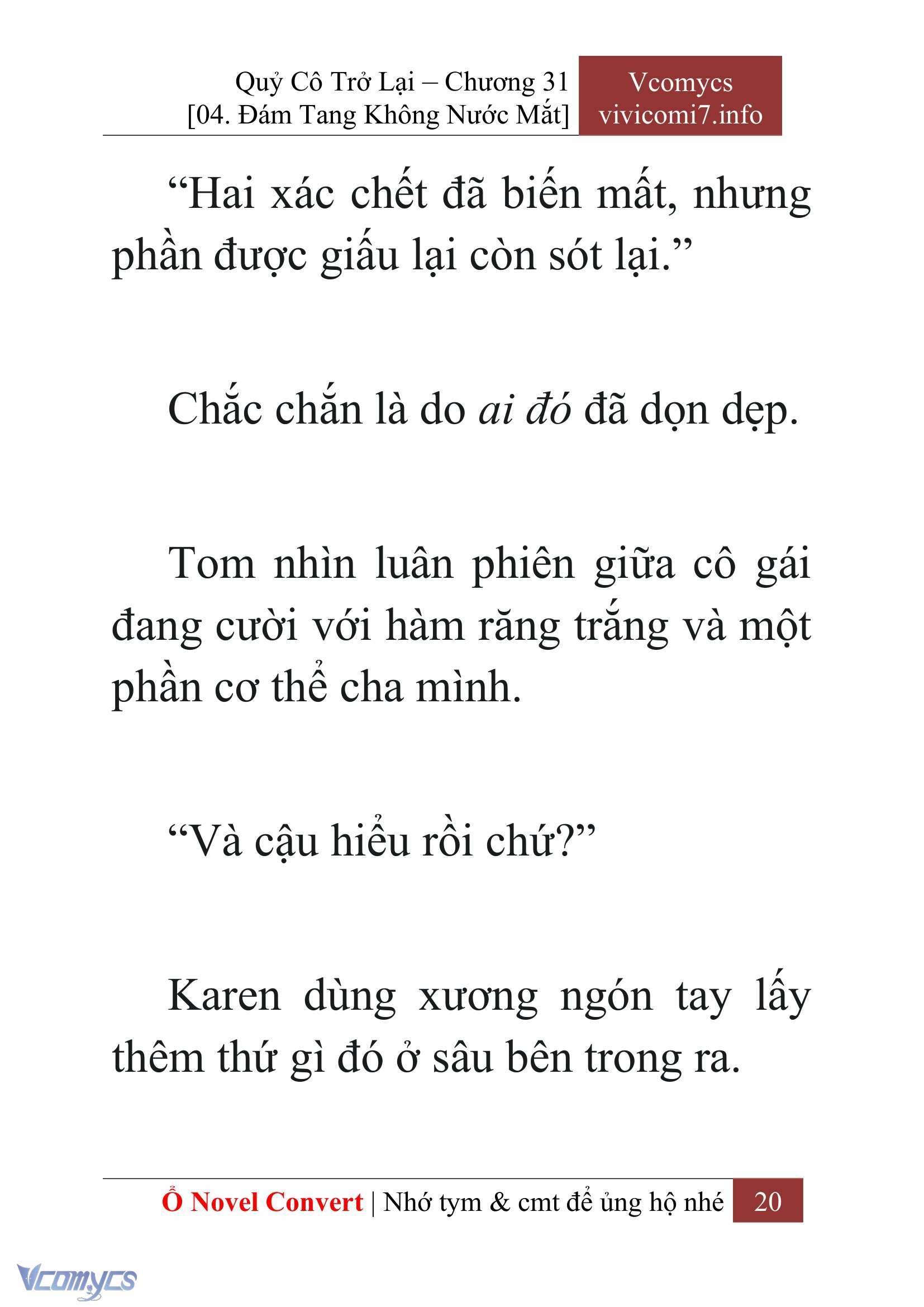 [Novel] Quý Cô Trở Lại Chapter 31 - Trang 23
