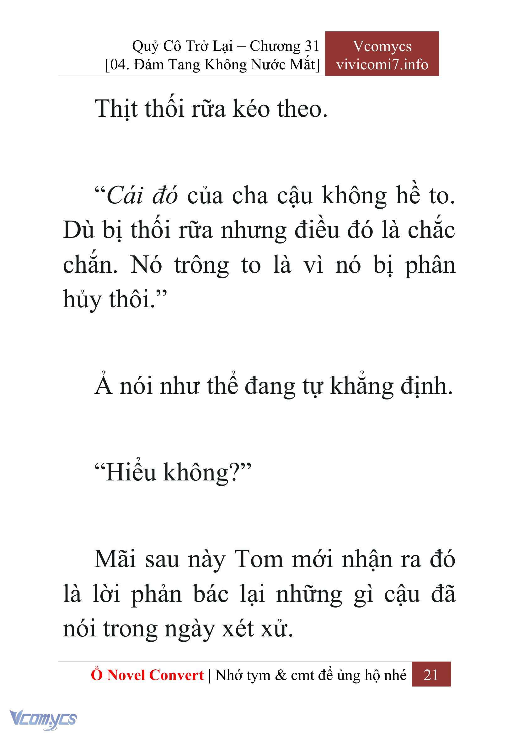 [Novel] Quý Cô Trở Lại Chapter 31 - Trang 24