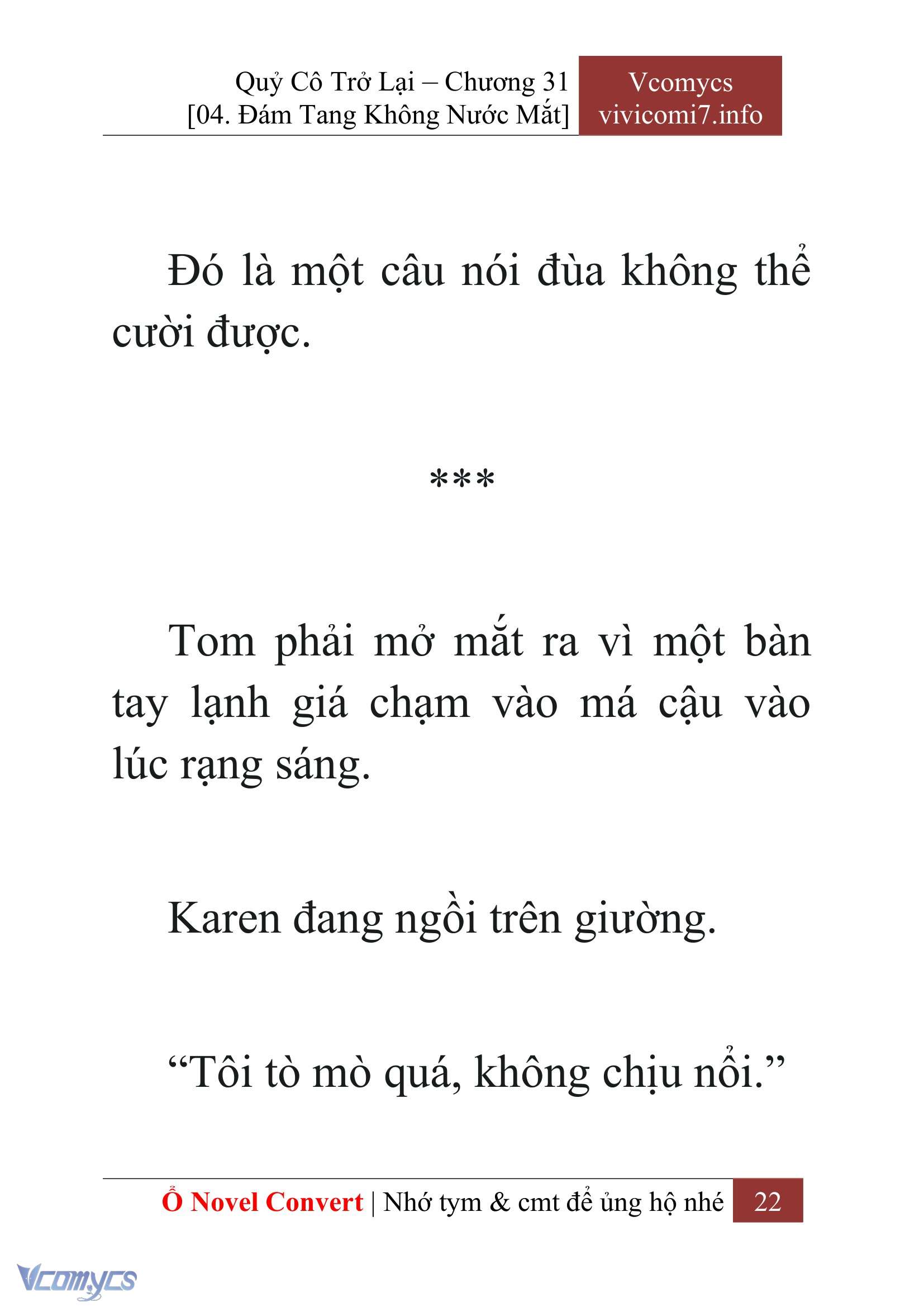 [Novel] Quý Cô Trở Lại Chapter 31 - Trang 25