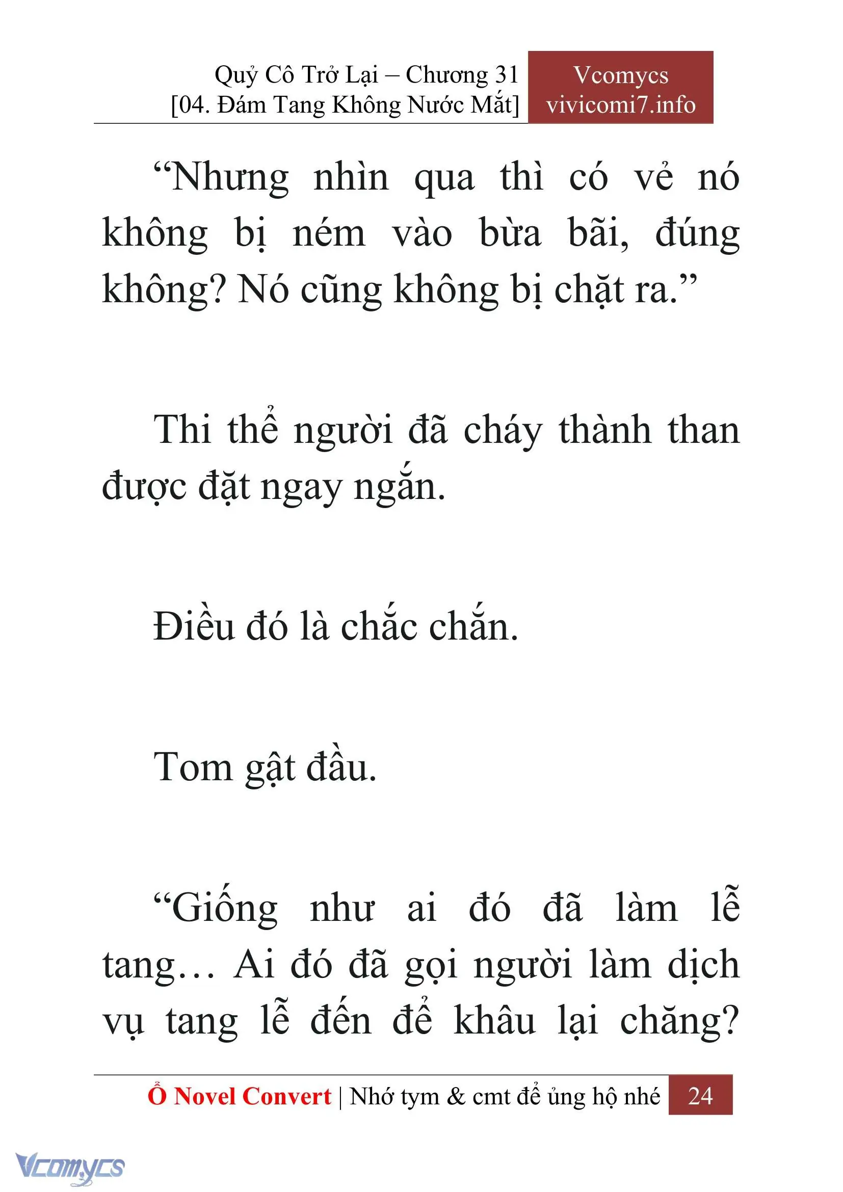 [Novel] Quý Cô Trở Lại Chapter 31 - Trang 27