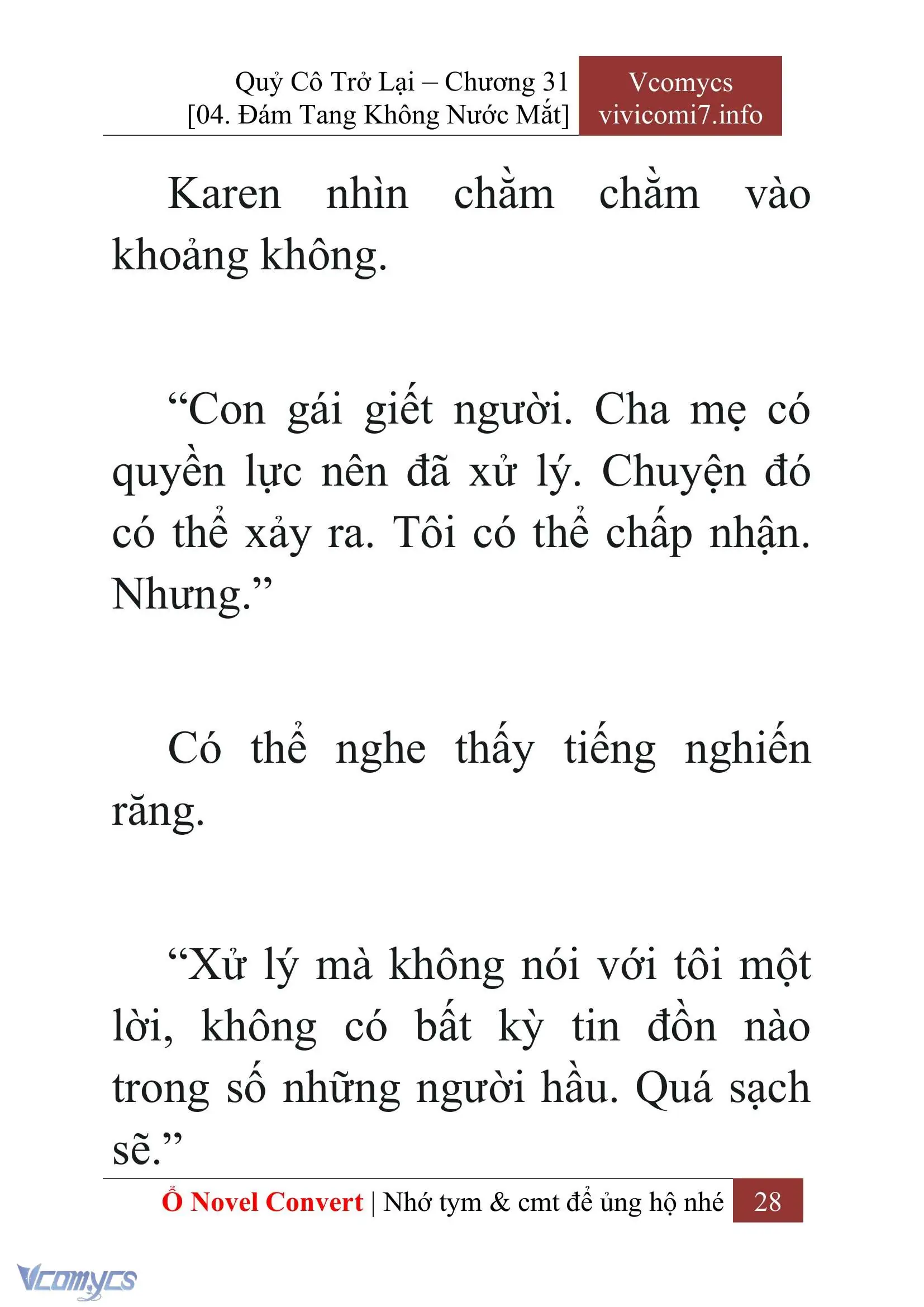 [Novel] Quý Cô Trở Lại Chapter 31 - Trang 31