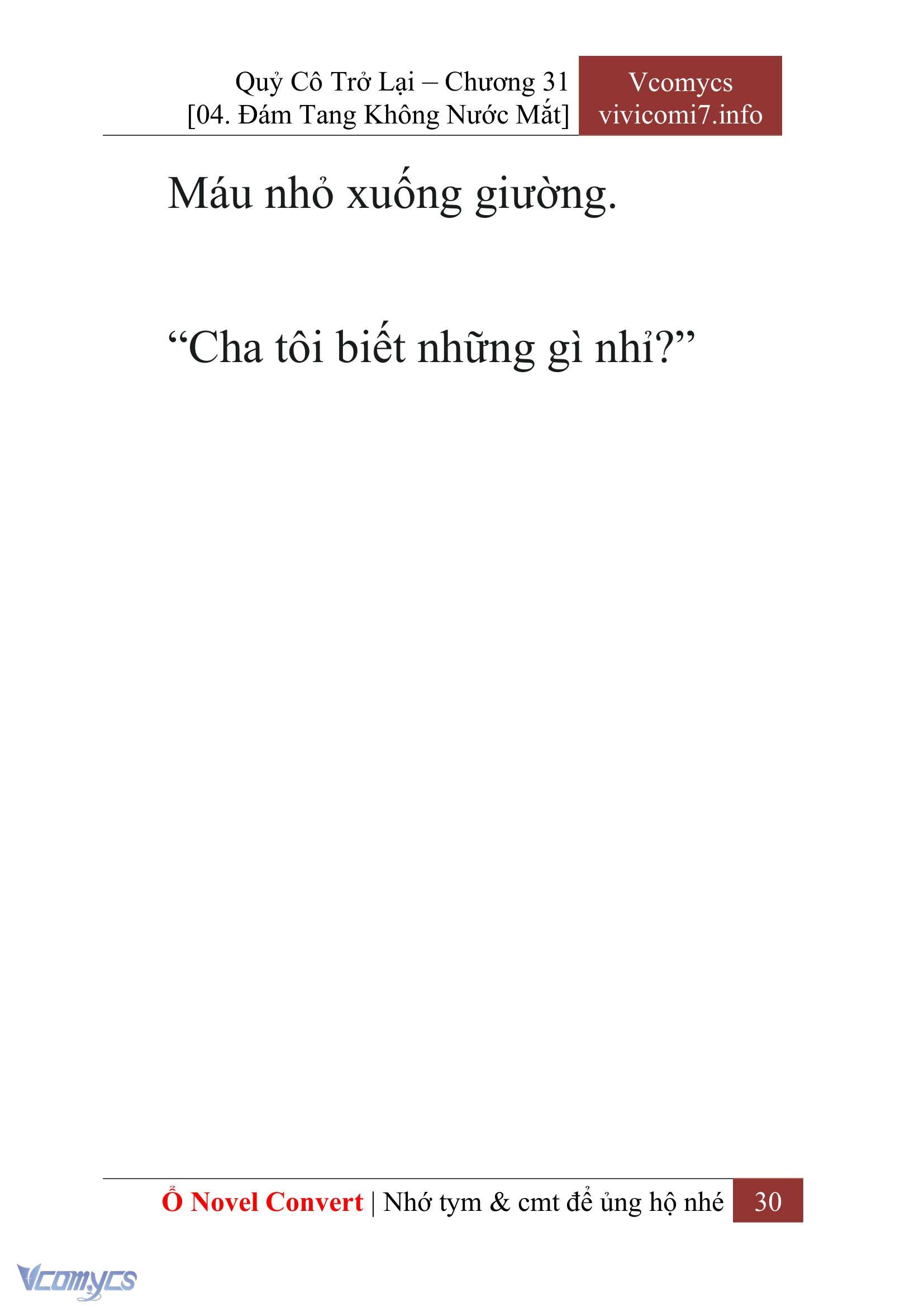 [Novel] Quý Cô Trở Lại Chapter 31 - Trang 33