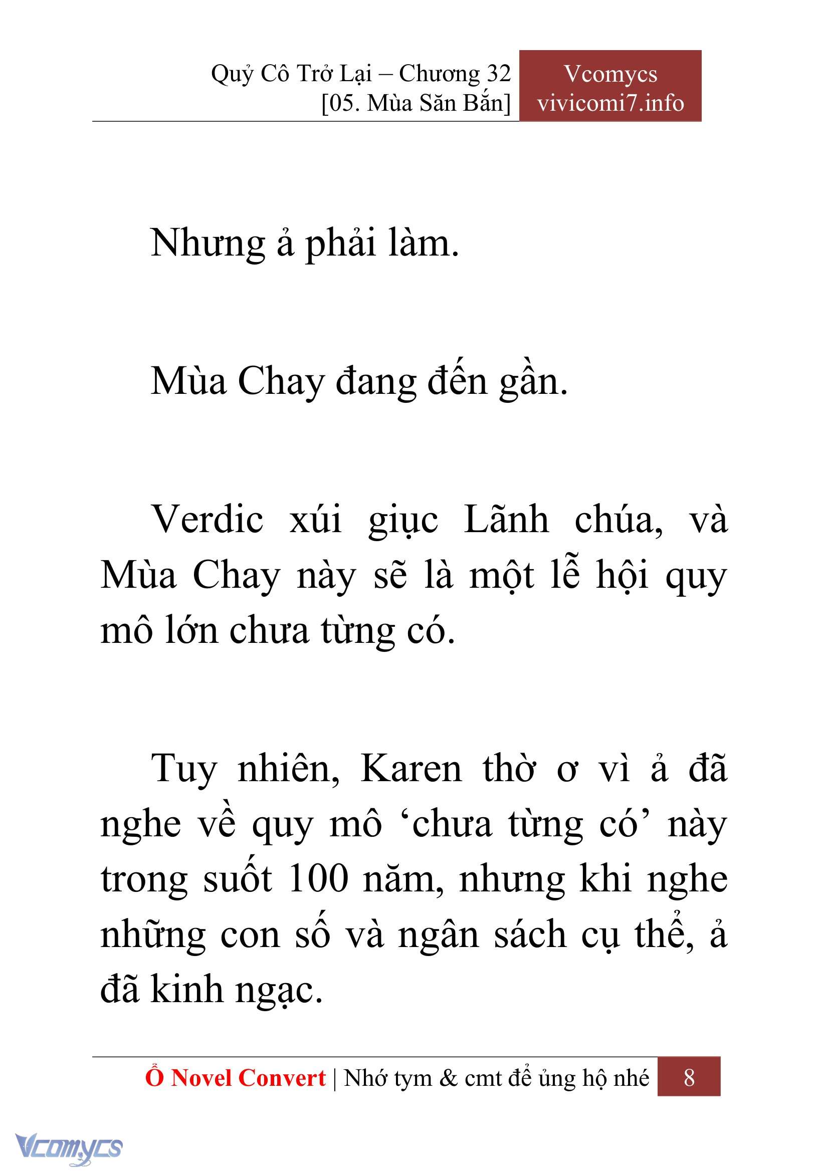 [Novel] Quý Cô Trở Lại Chapter 32 - Trang 11