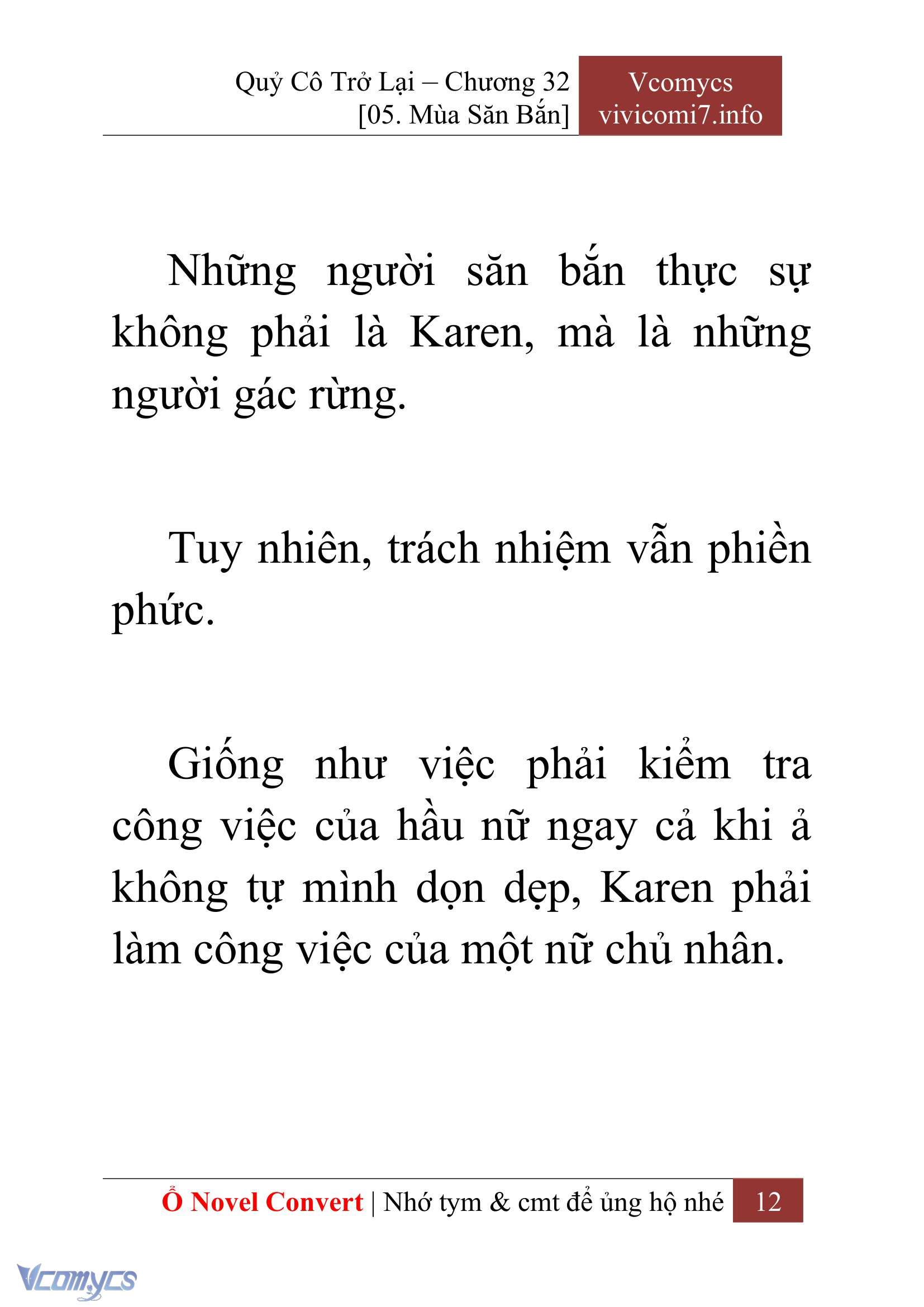 [Novel] Quý Cô Trở Lại Chapter 32 - Trang 15