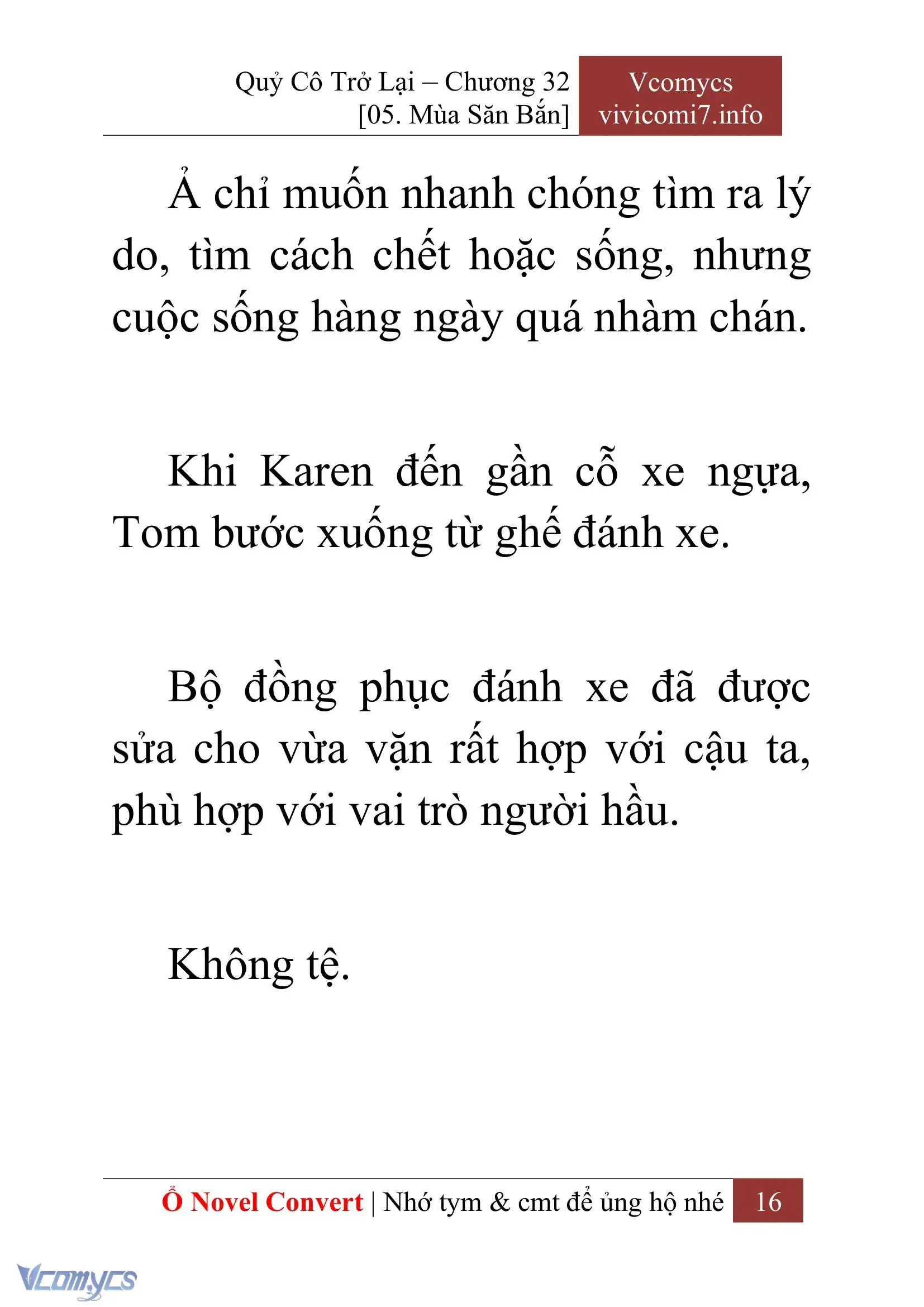 [Novel] Quý Cô Trở Lại Chapter 32 - Trang 19