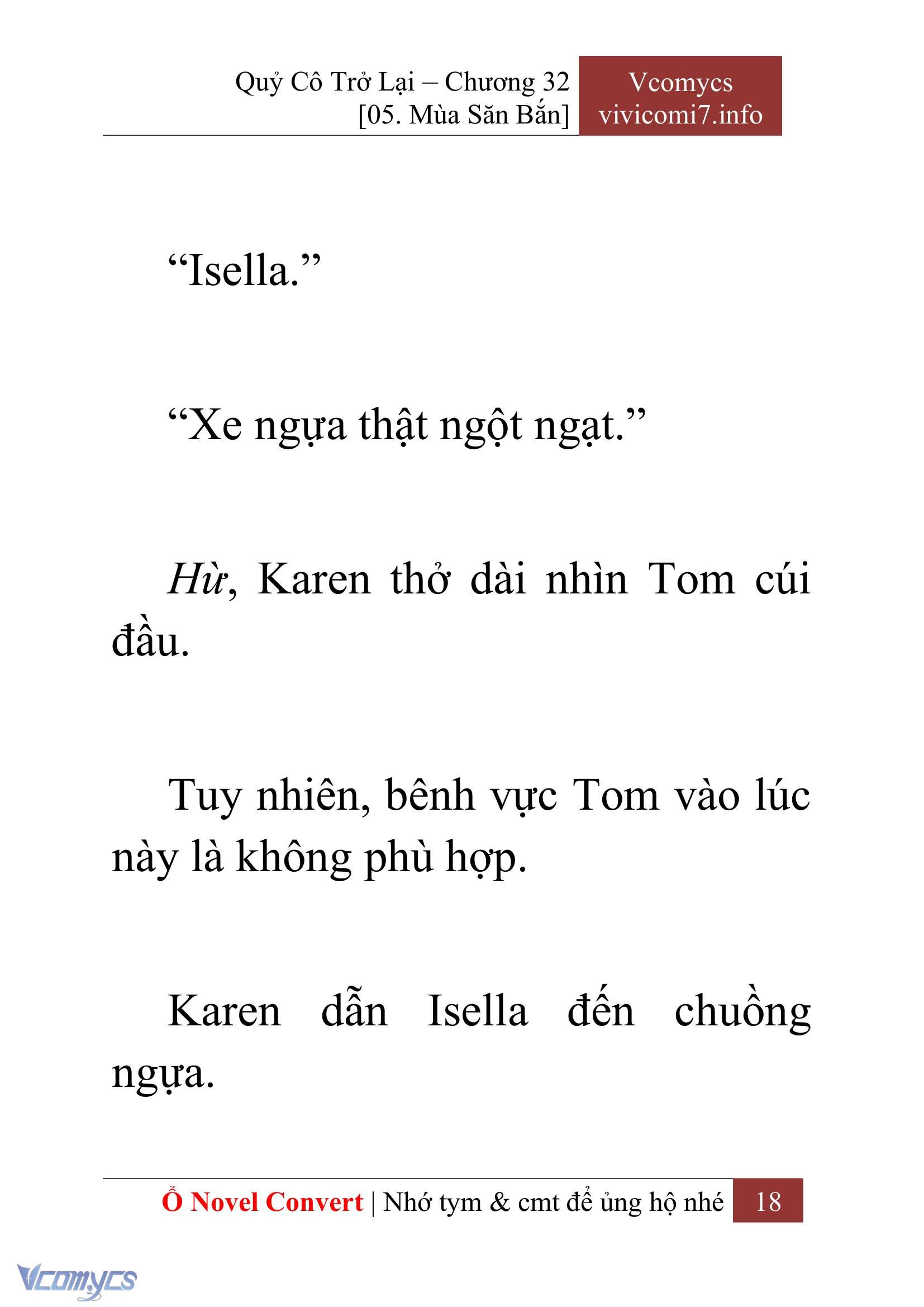 [Novel] Quý Cô Trở Lại Chapter 32 - Trang 21