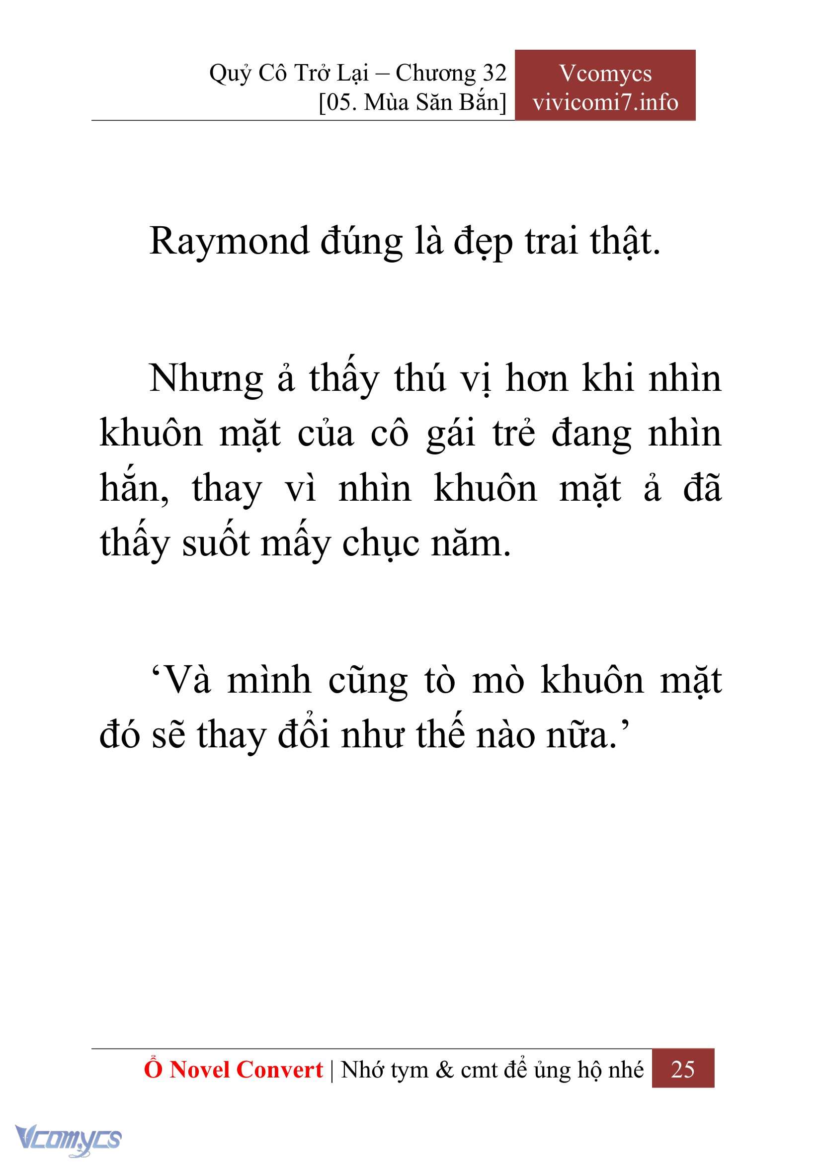 [Novel] Quý Cô Trở Lại Chapter 32 - Trang 28