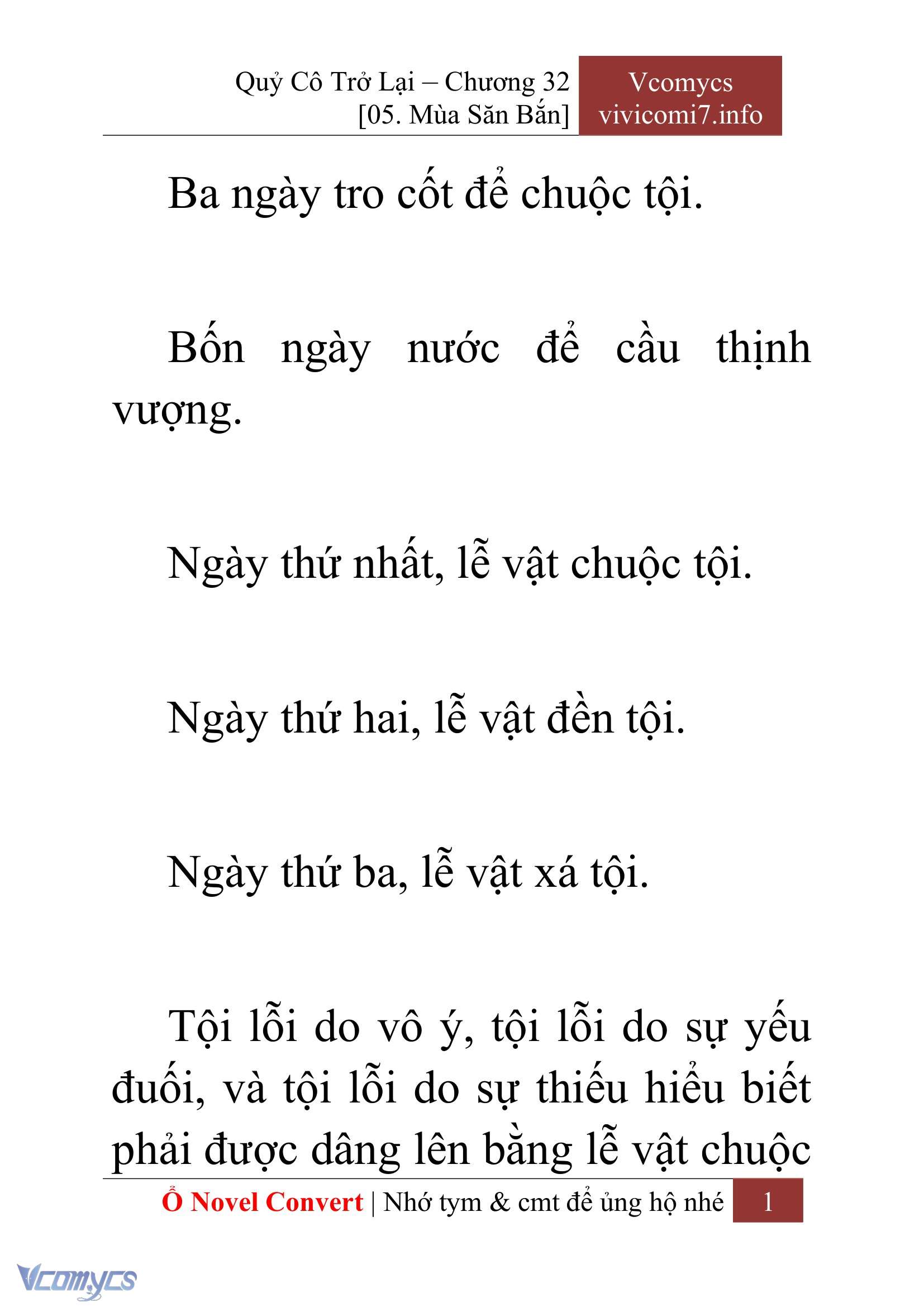 [Novel] Quý Cô Trở Lại Chapter 32 - Trang 4