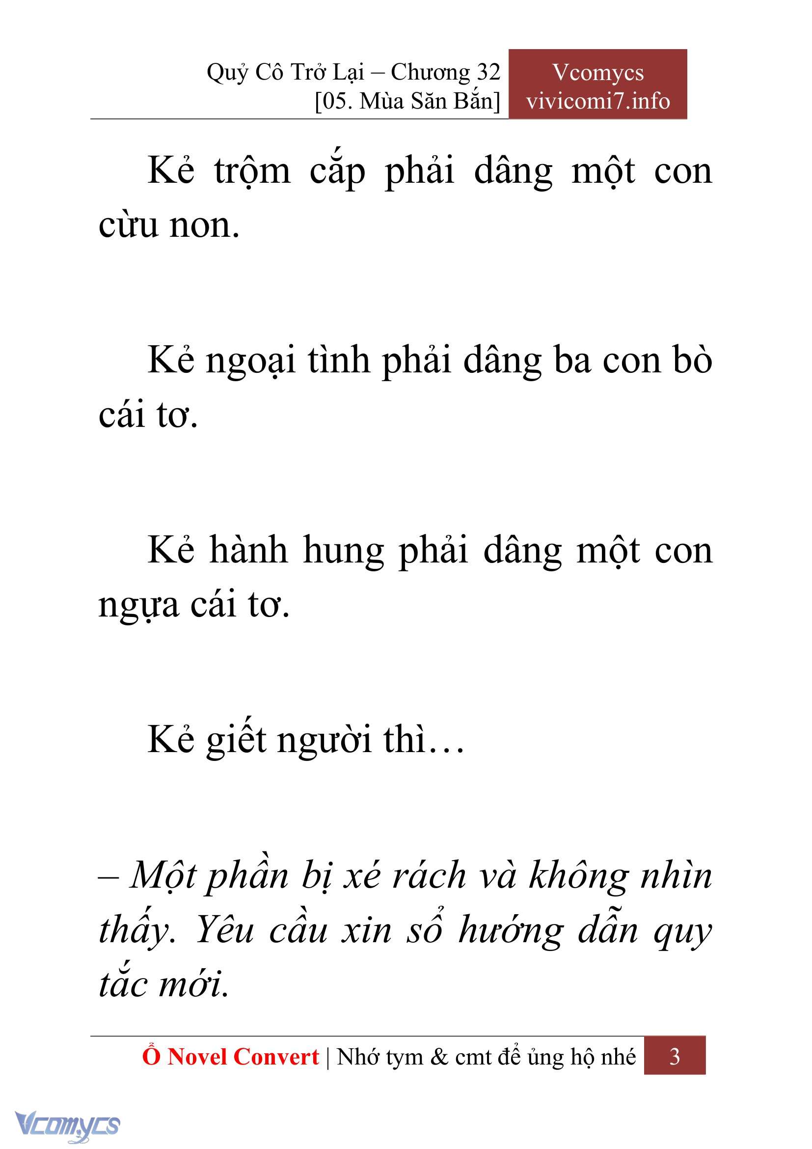 [Novel] Quý Cô Trở Lại Chapter 32 - Trang 6