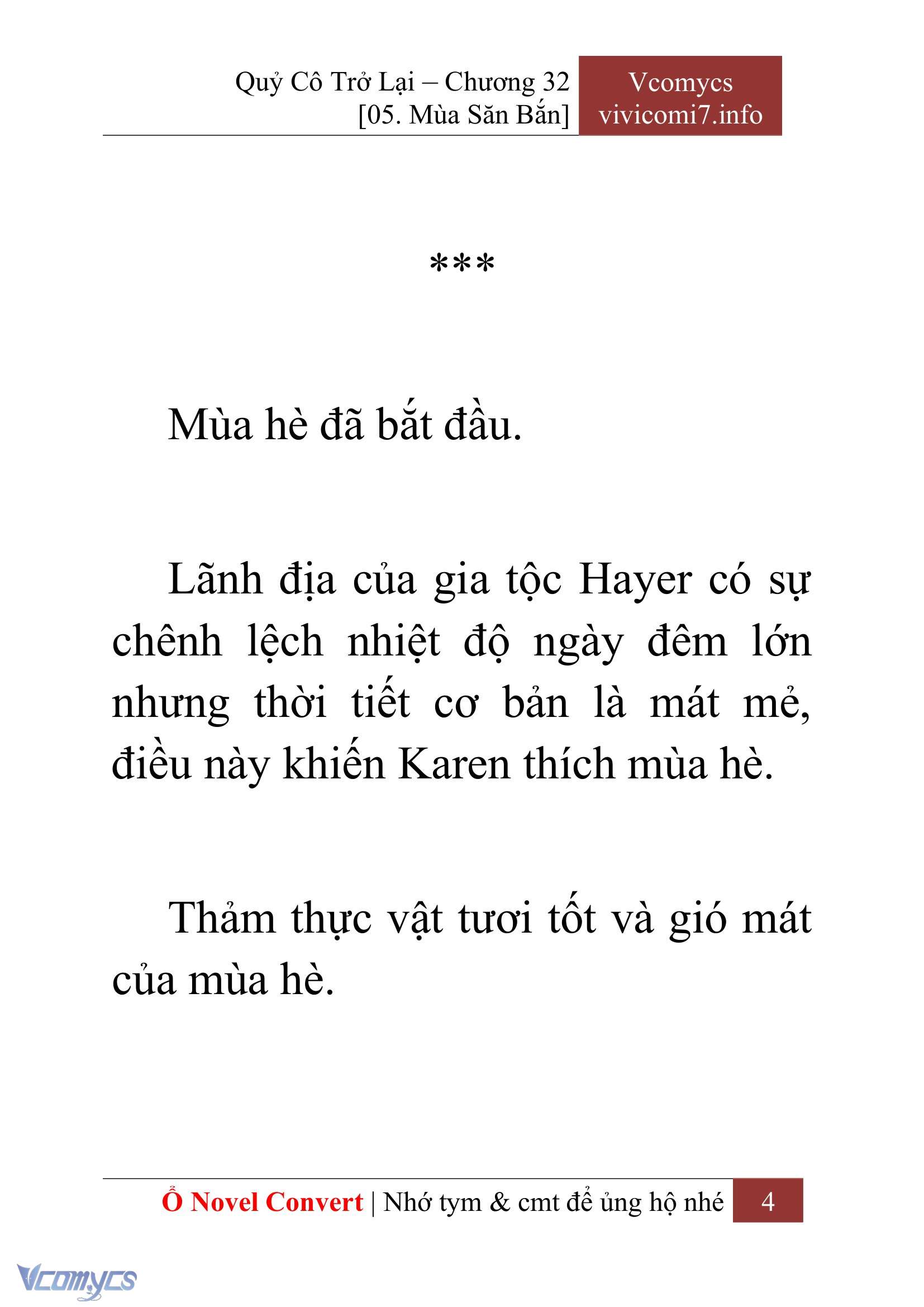 [Novel] Quý Cô Trở Lại Chapter 32 - Trang 7