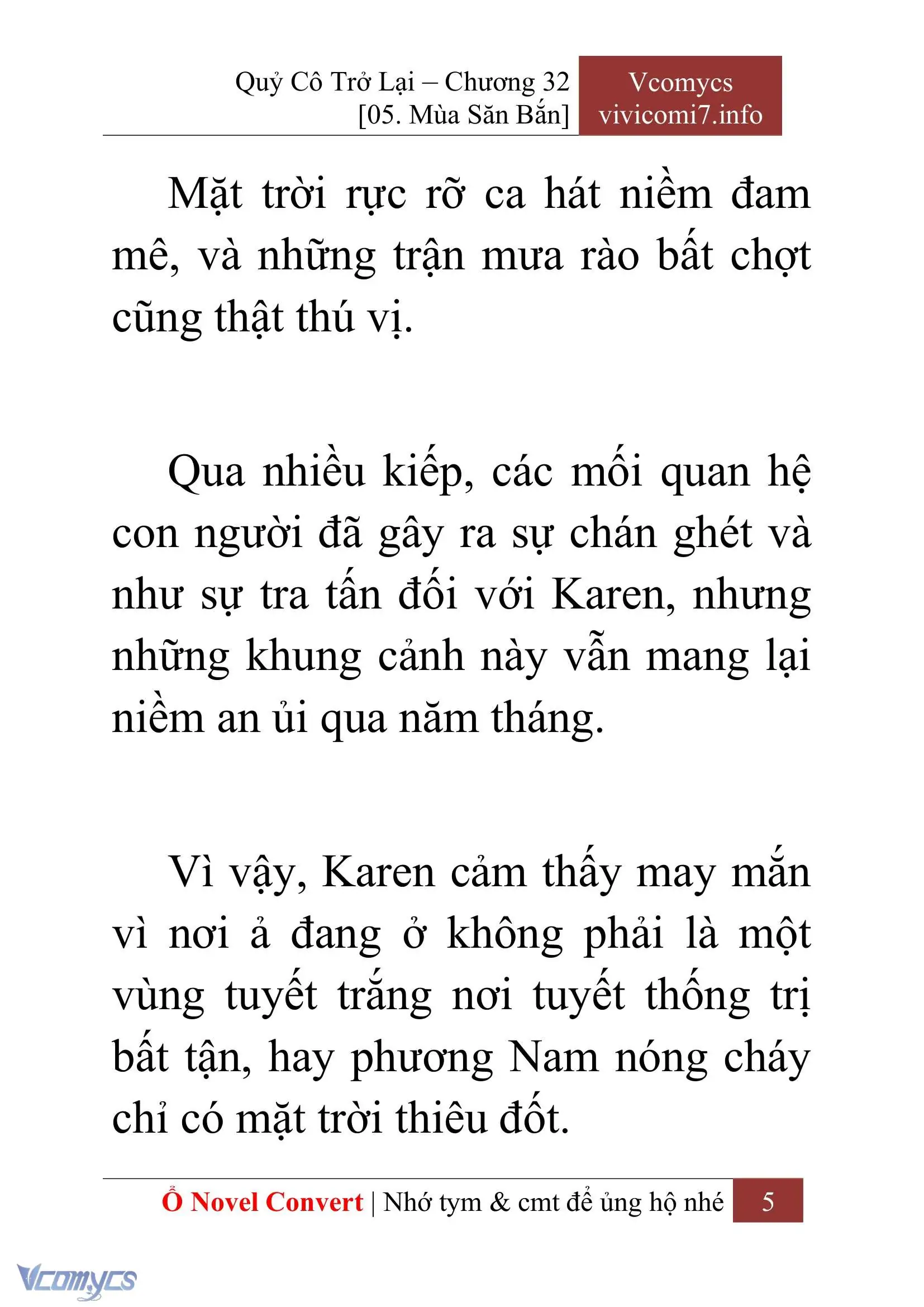 [Novel] Quý Cô Trở Lại Chapter 32 - Trang 8