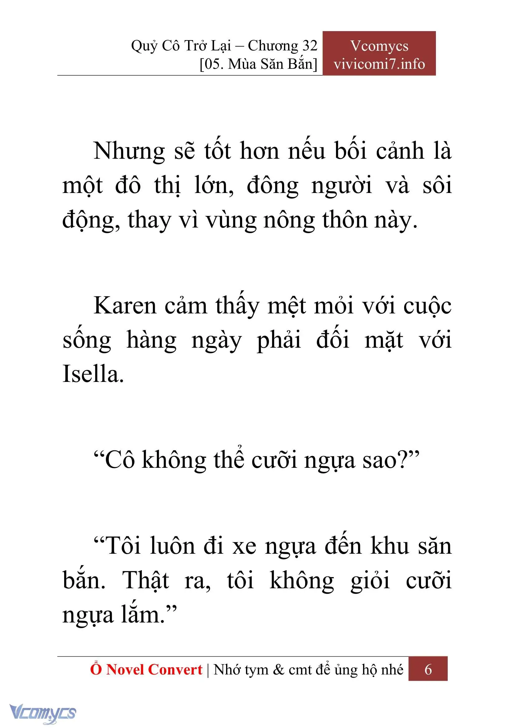 [Novel] Quý Cô Trở Lại Chapter 32 - Trang 9