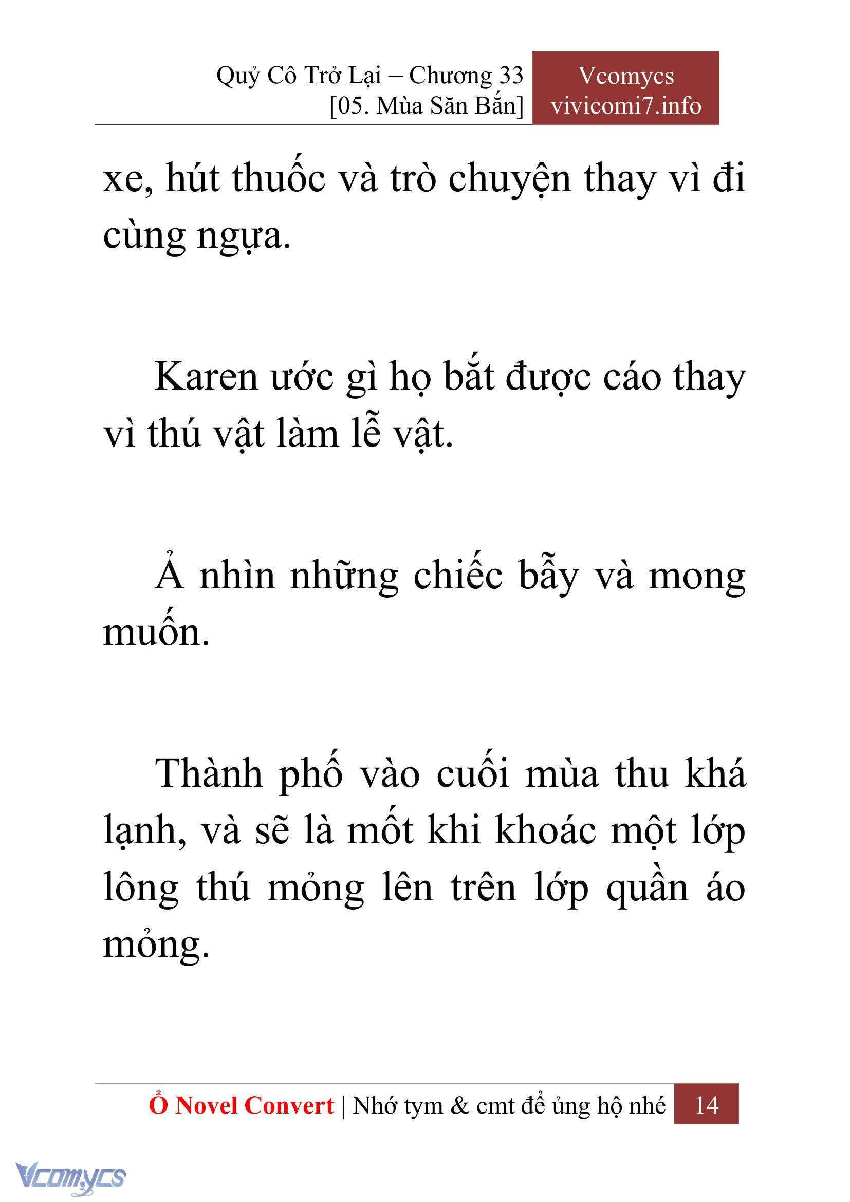 [Novel] Quý Cô Trở Lại Chapter 33 - Trang 17