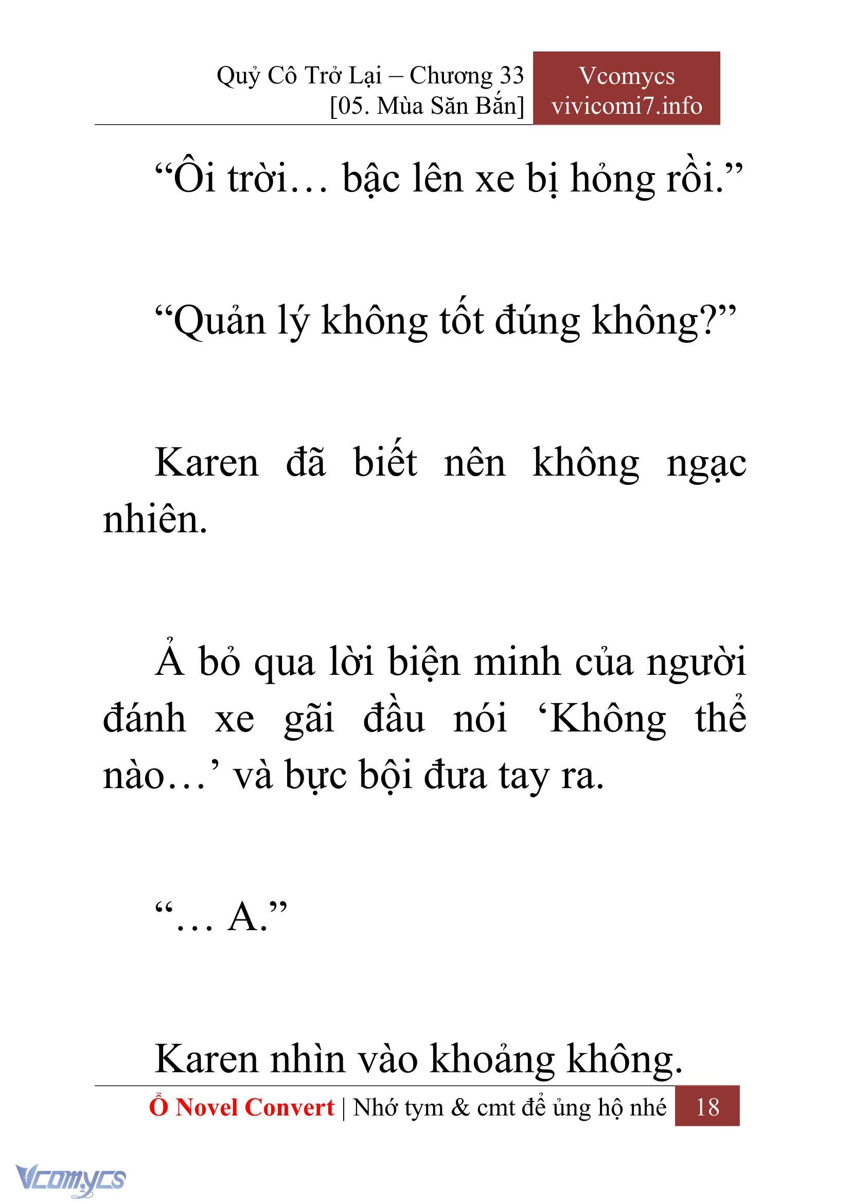 [Novel] Quý Cô Trở Lại Chapter 33 - Trang 21