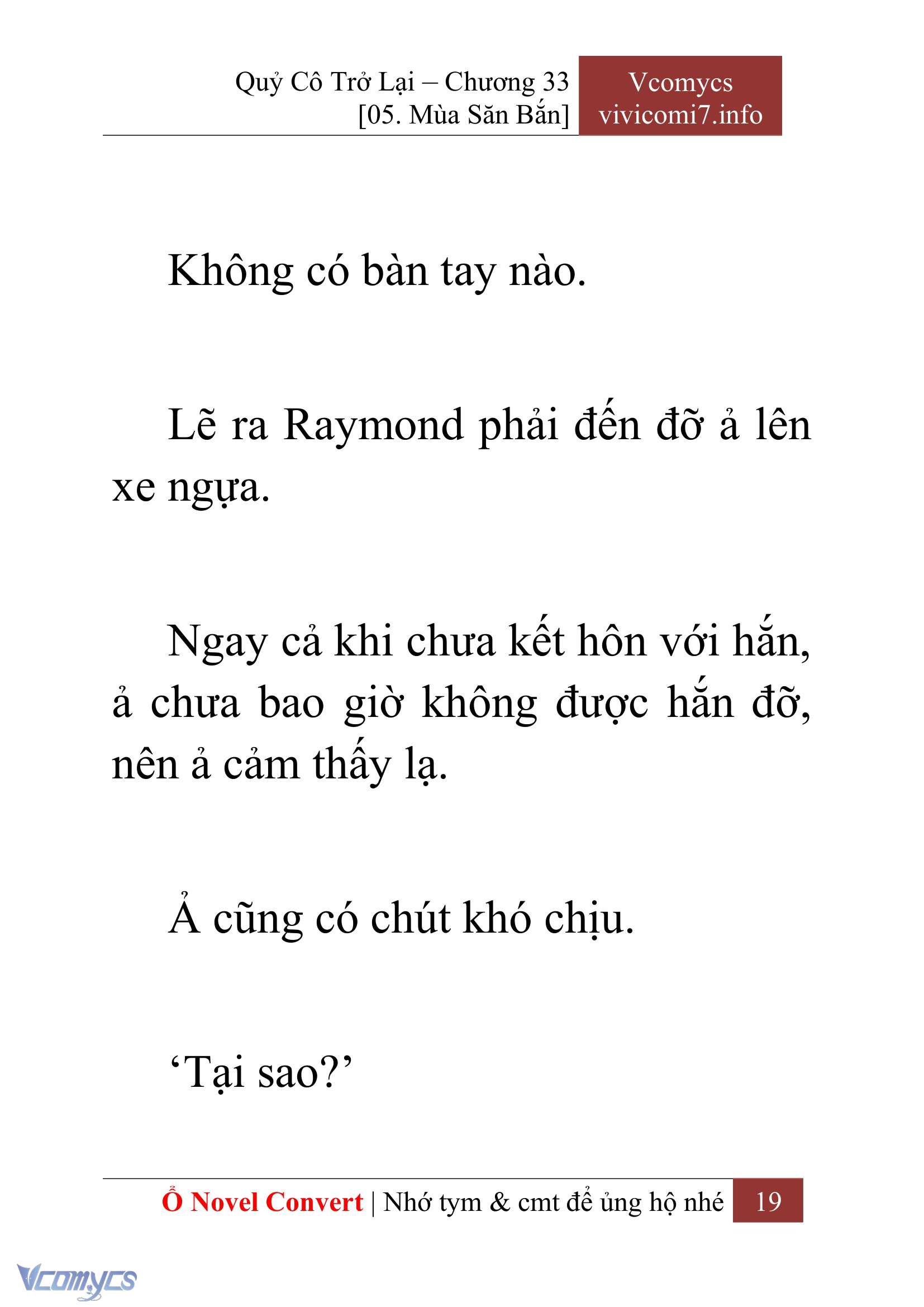 [Novel] Quý Cô Trở Lại Chapter 33 - Trang 22