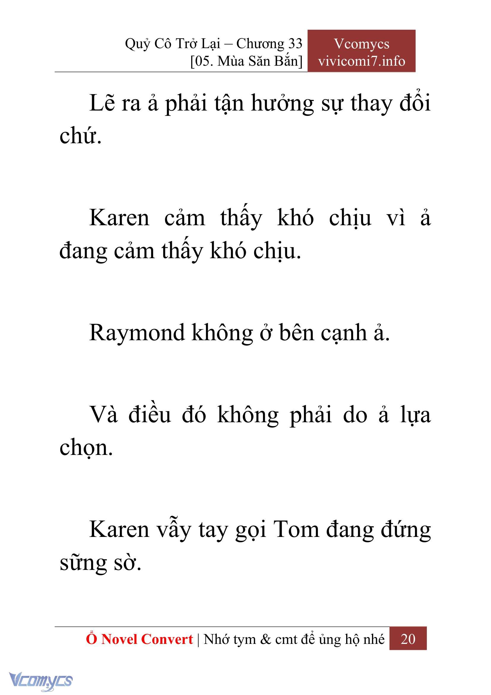 [Novel] Quý Cô Trở Lại Chapter 33 - Trang 23