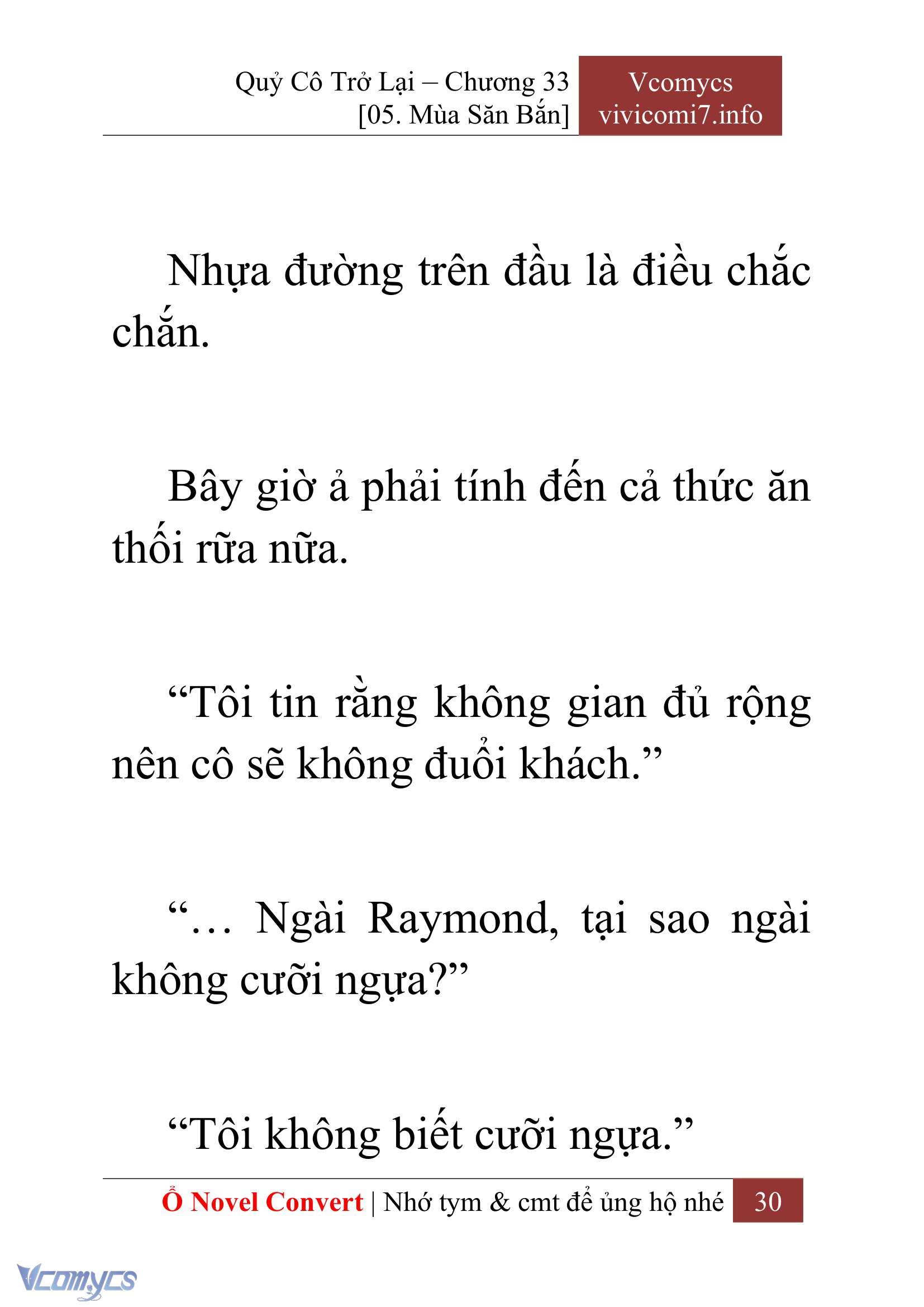 [Novel] Quý Cô Trở Lại Chapter 33 - Trang 33