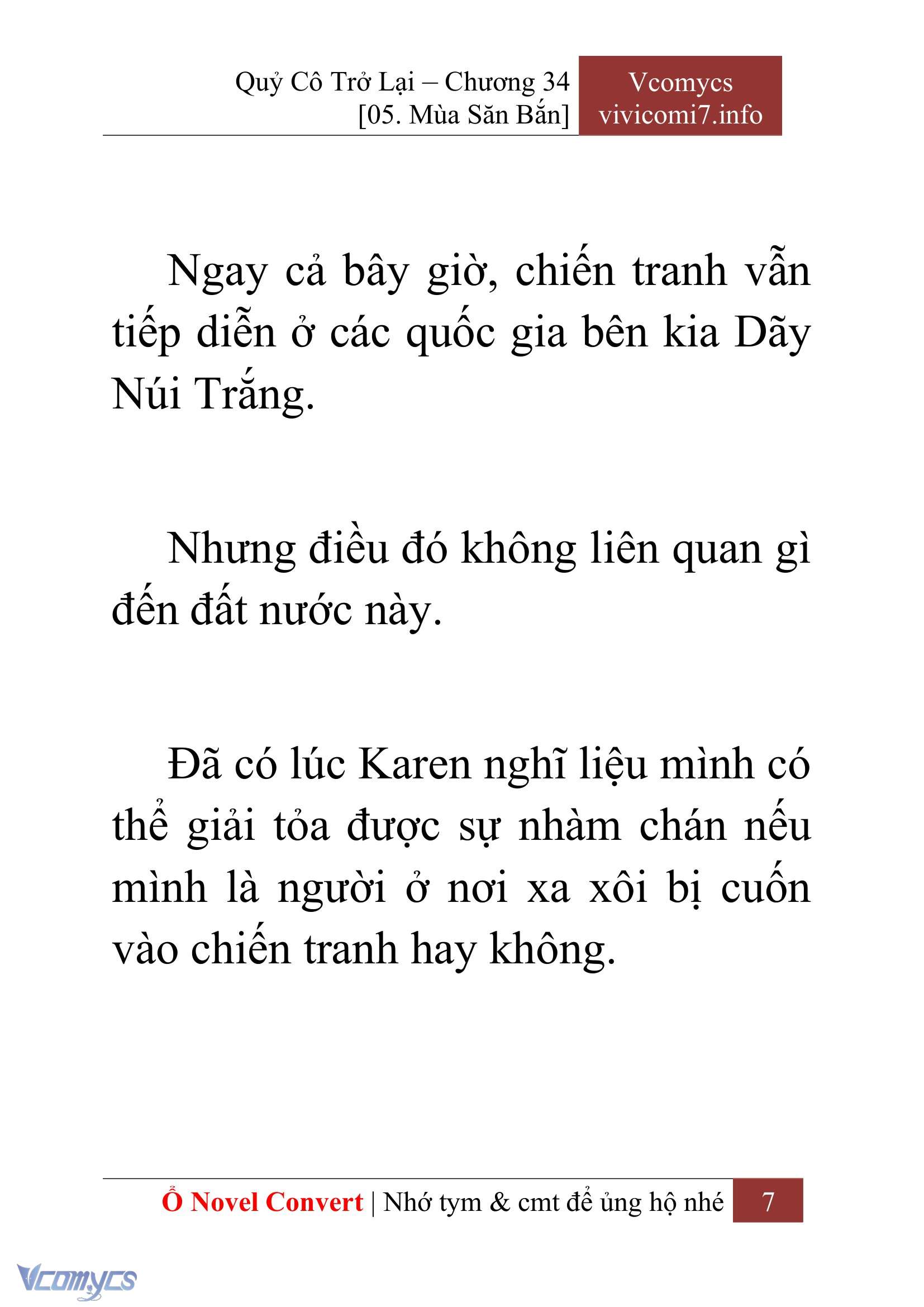 [Novel] Quý Cô Trở Lại Chapter 34 - Trang 10
