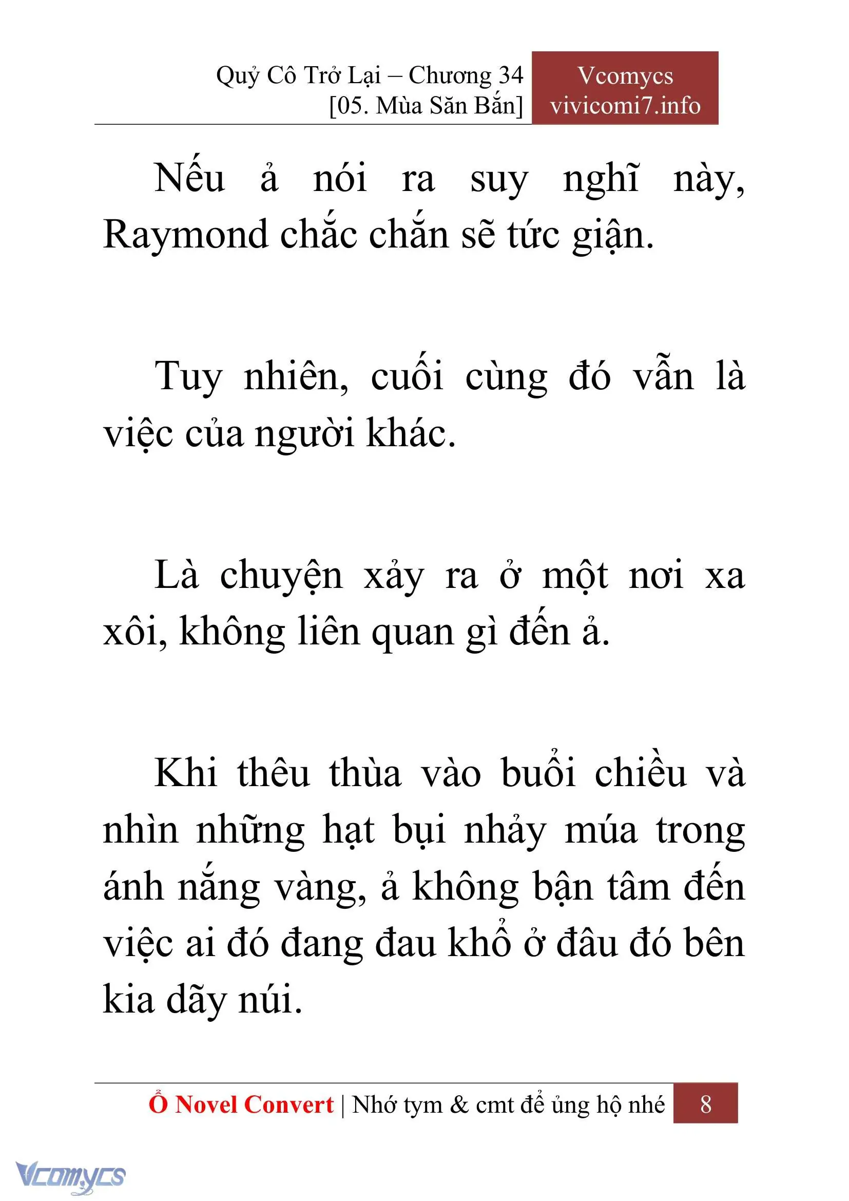 [Novel] Quý Cô Trở Lại Chapter 34 - Trang 11