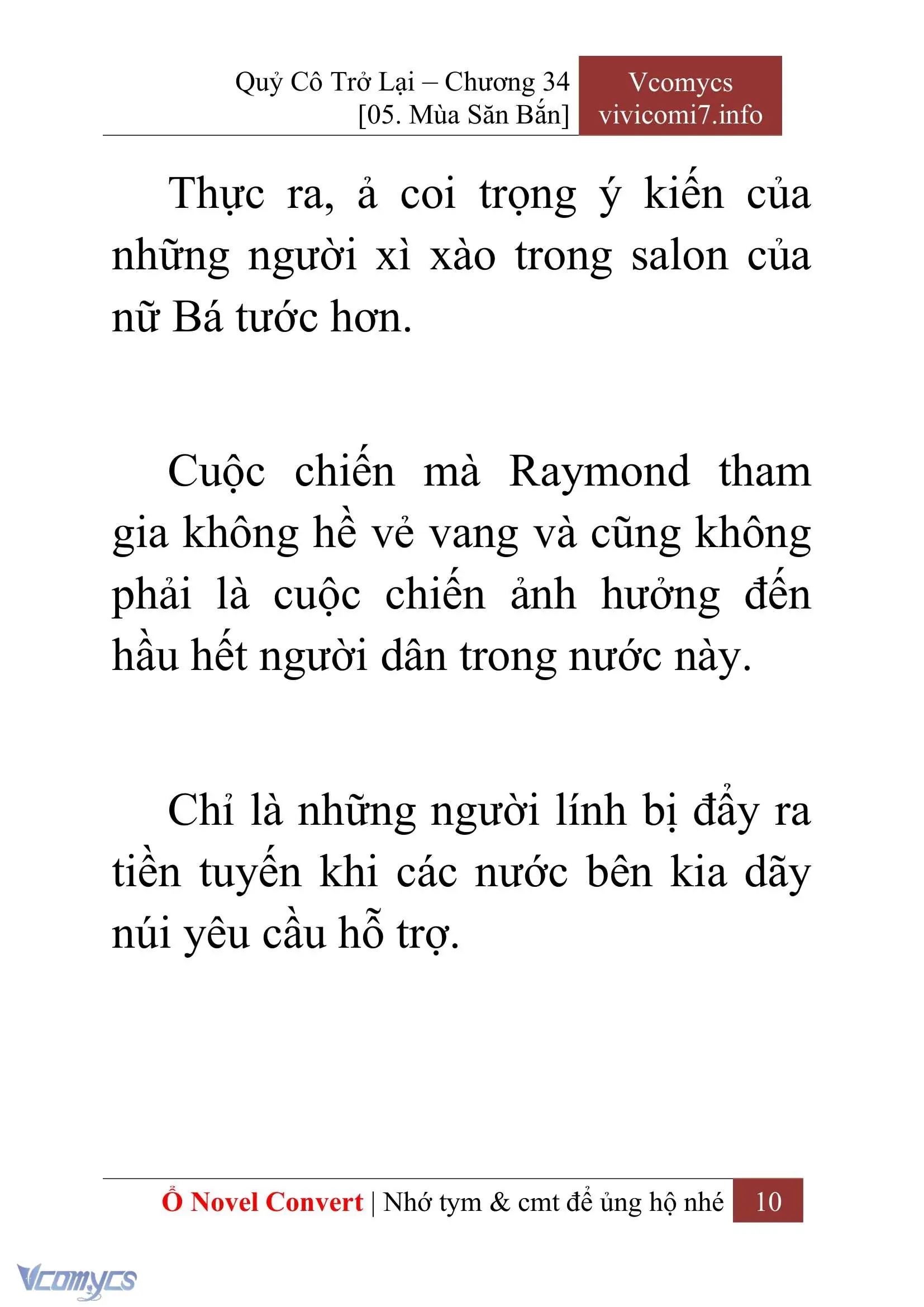 [Novel] Quý Cô Trở Lại Chapter 34 - Trang 13