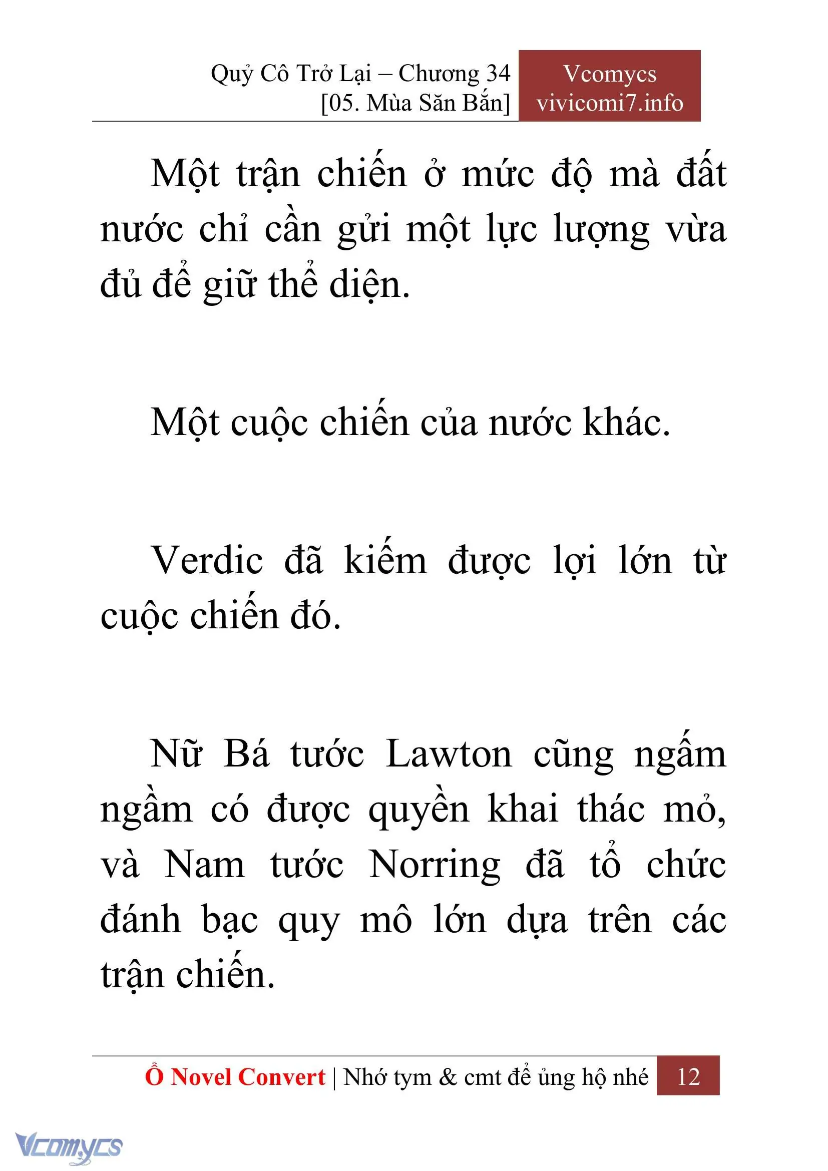 [Novel] Quý Cô Trở Lại Chapter 34 - Trang 15