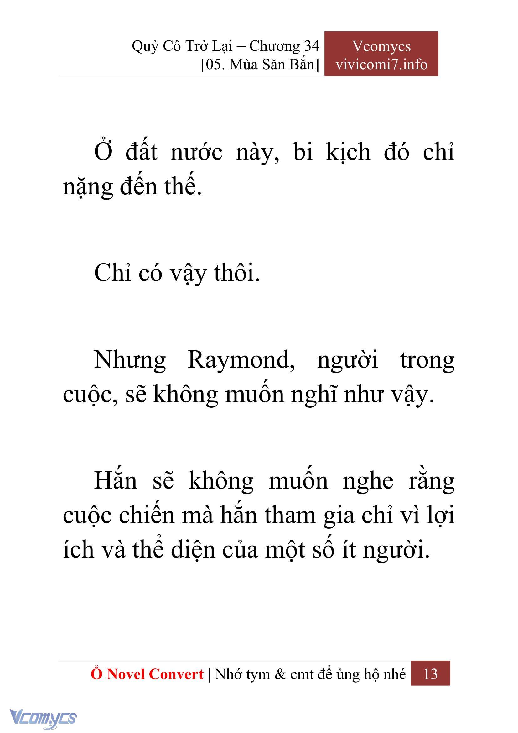 [Novel] Quý Cô Trở Lại Chapter 34 - Trang 16