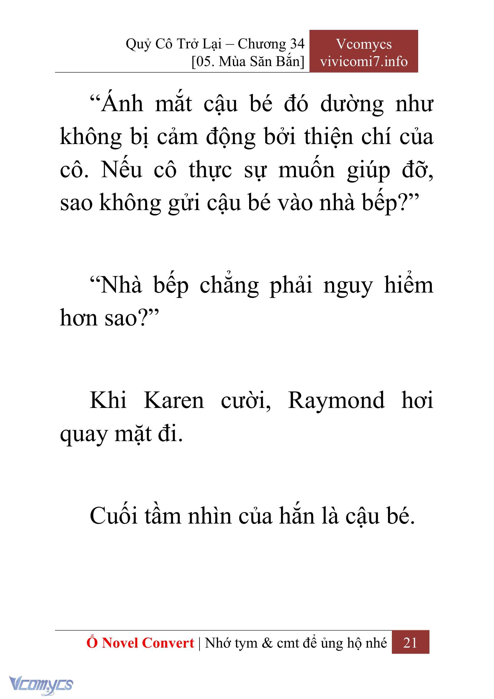 [Novel] Quý Cô Trở Lại Chapter 34 - Trang 24
