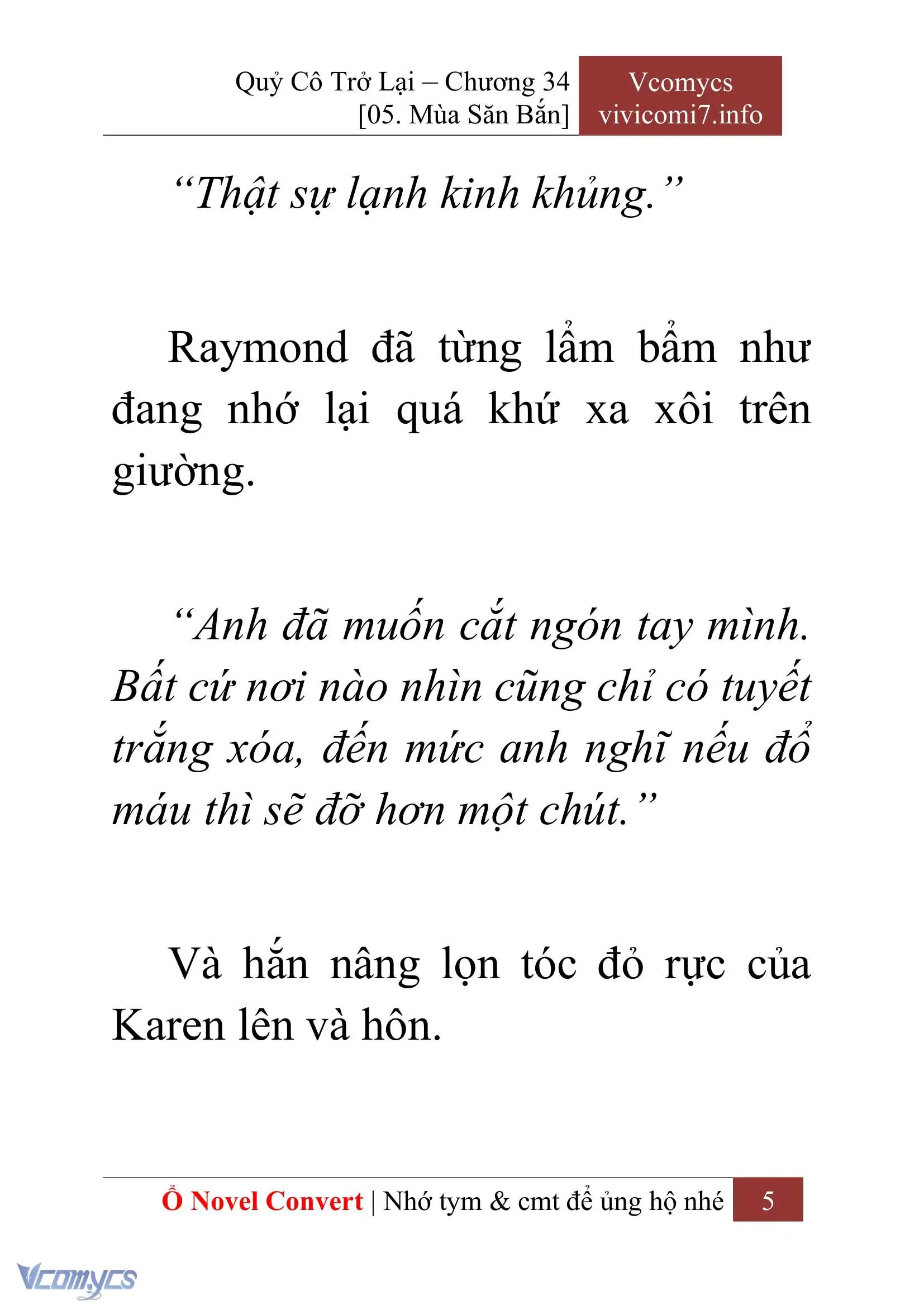 [Novel] Quý Cô Trở Lại Chapter 34 - Trang 8