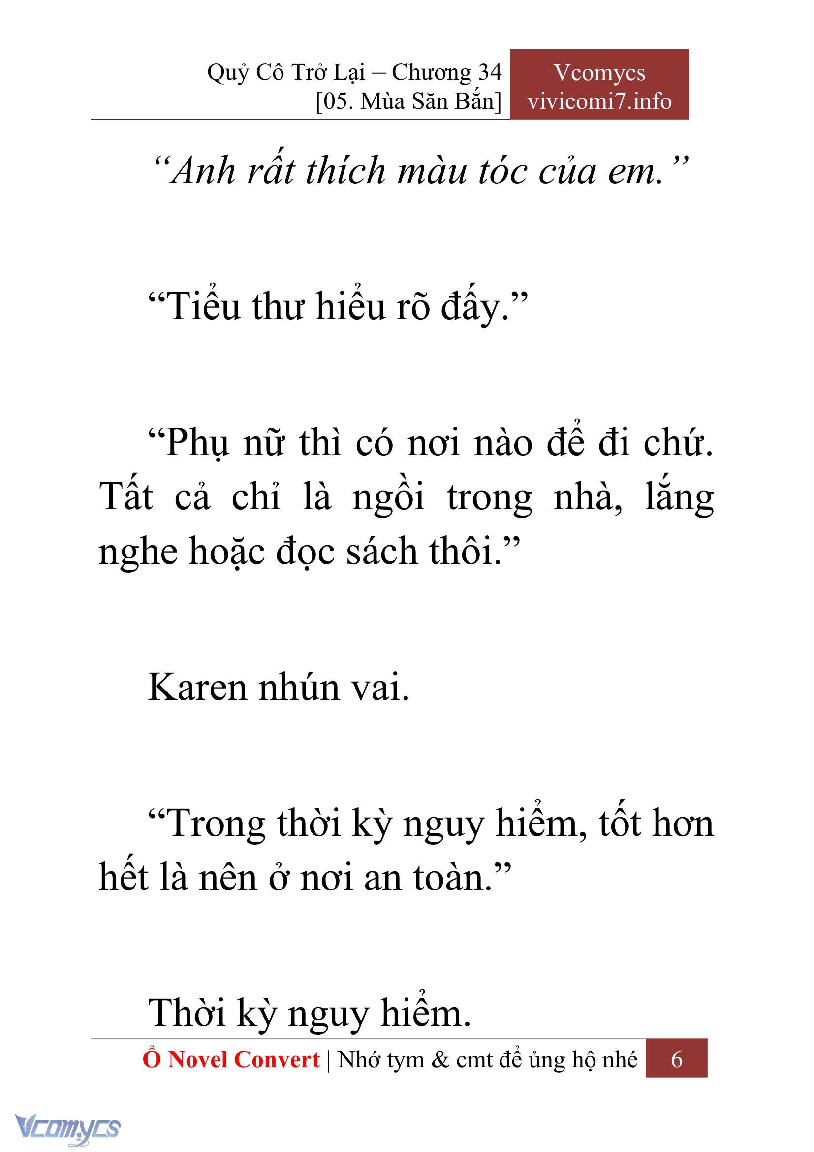 [Novel] Quý Cô Trở Lại Chapter 34 - Trang 9
