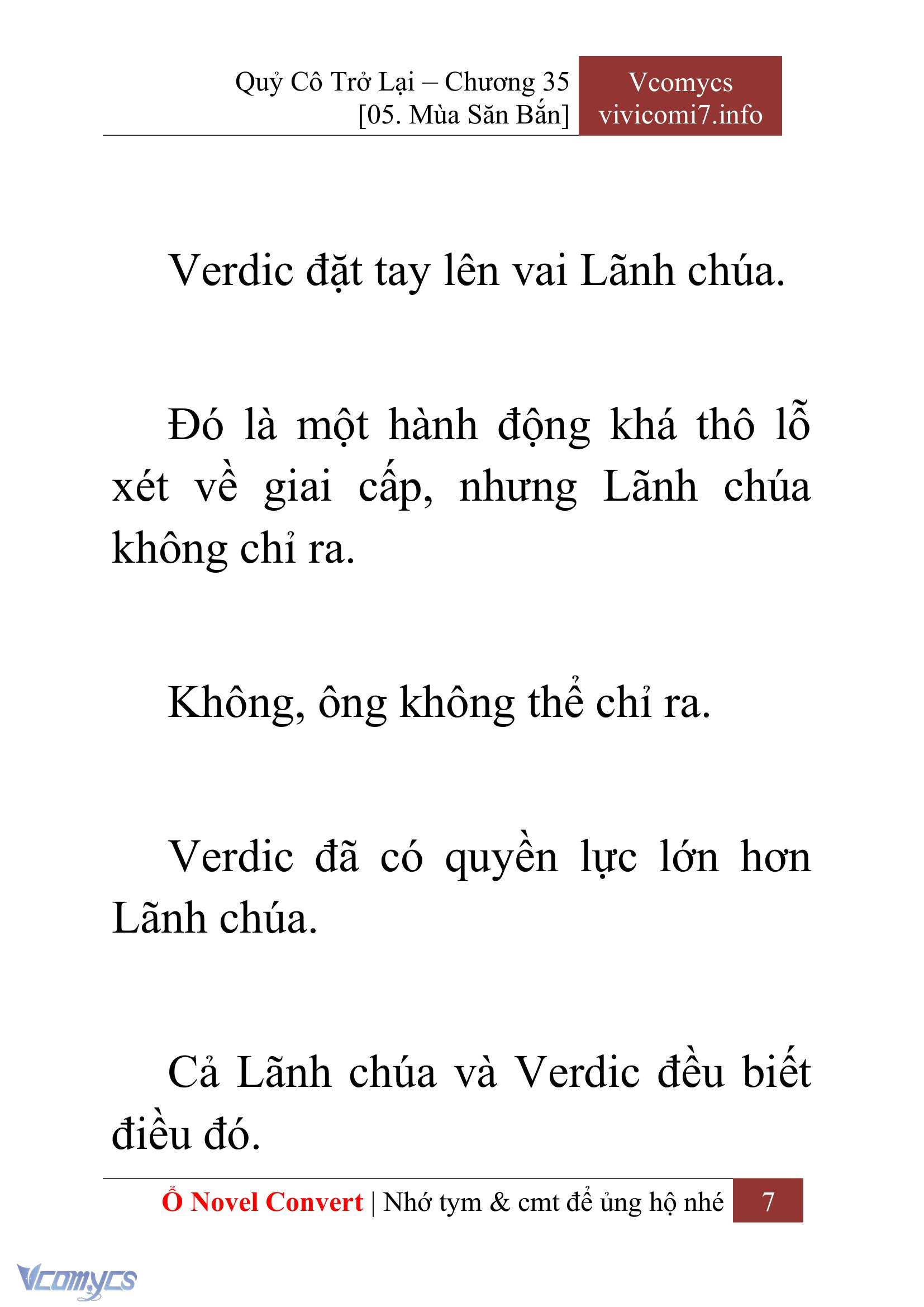 [Novel] Quý Cô Trở Lại Chapter 35 - Trang 10
