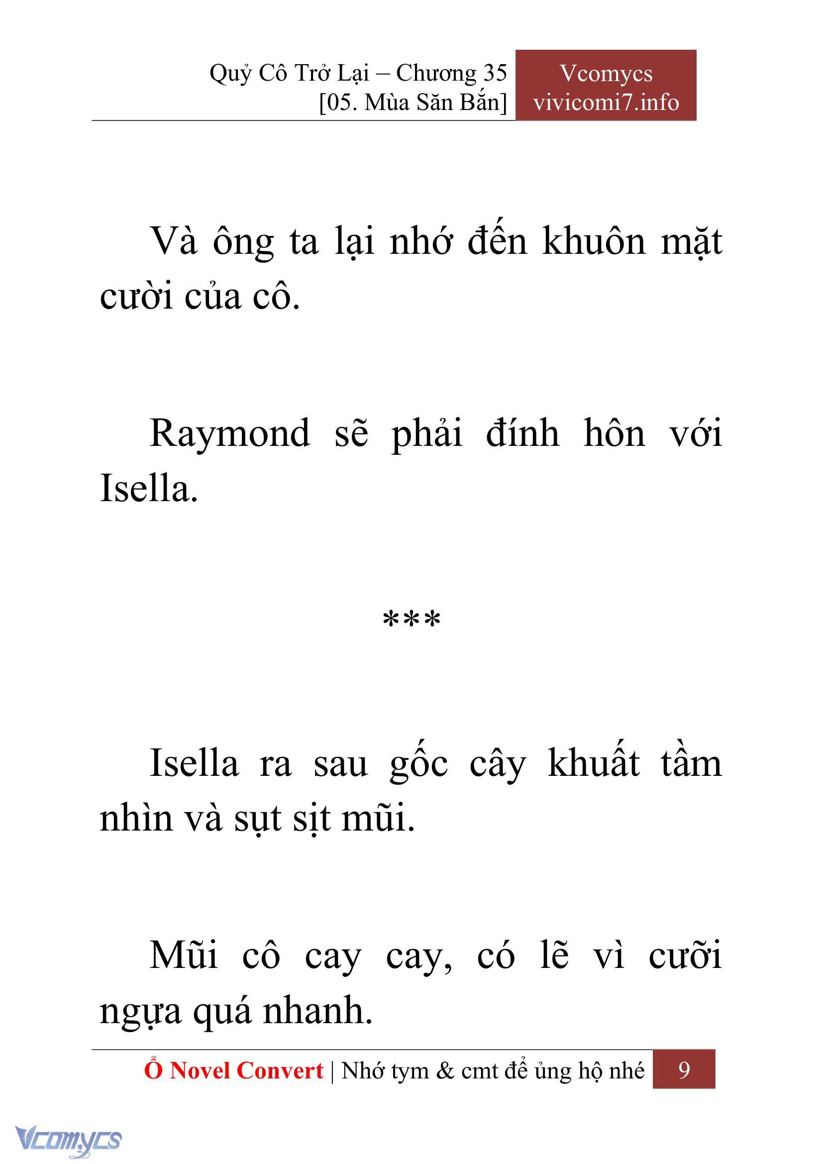 [Novel] Quý Cô Trở Lại Chapter 35 - Trang 12