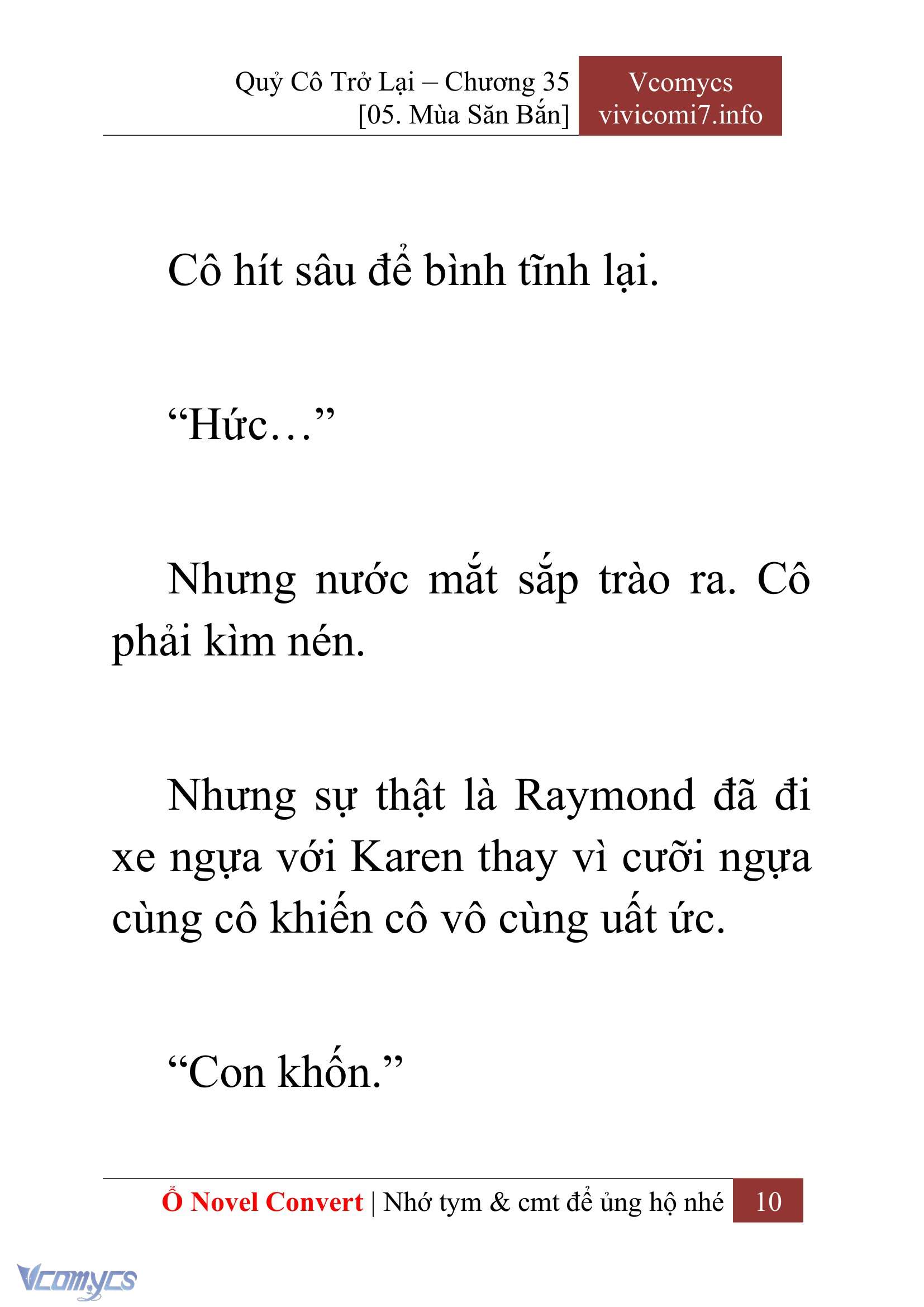 [Novel] Quý Cô Trở Lại Chapter 35 - Trang 13