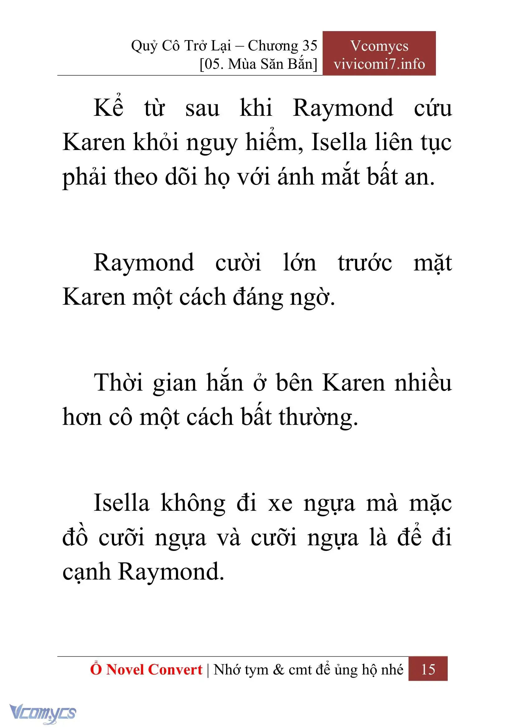 [Novel] Quý Cô Trở Lại Chapter 35 - Trang 18