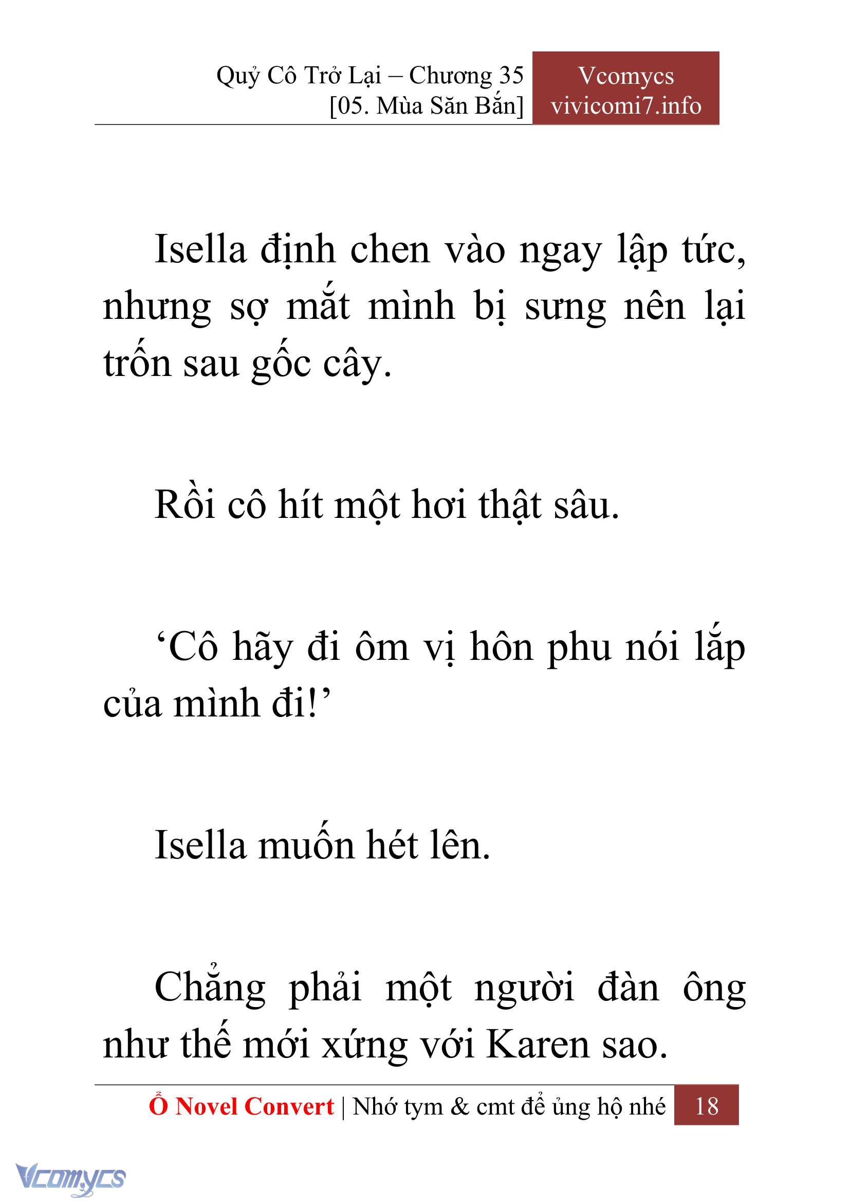 [Novel] Quý Cô Trở Lại Chapter 35 - Trang 21
