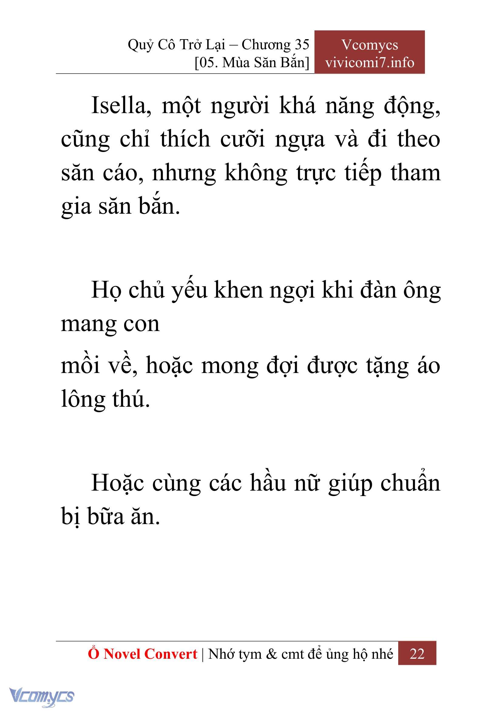 [Novel] Quý Cô Trở Lại Chapter 35 - Trang 25
