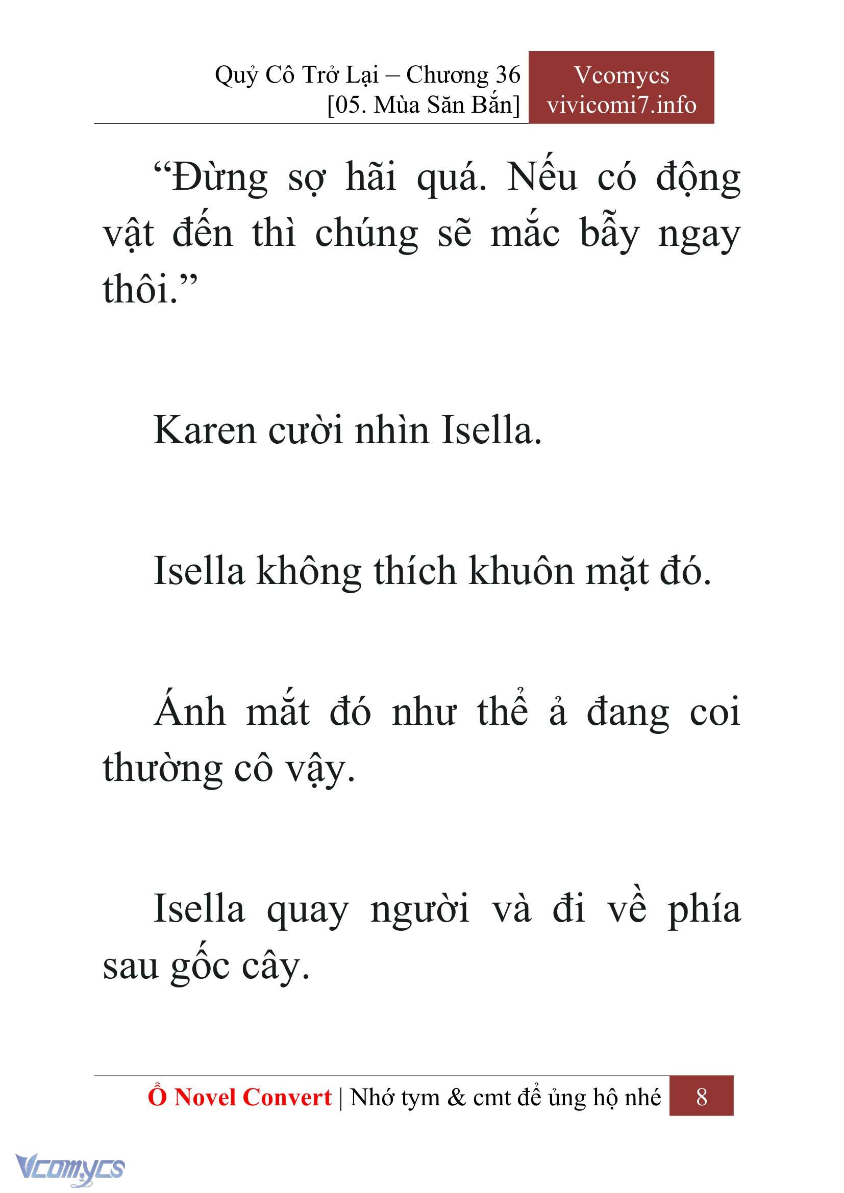 [Novel] Quý Cô Trở Lại Chapter 36 - Trang 11