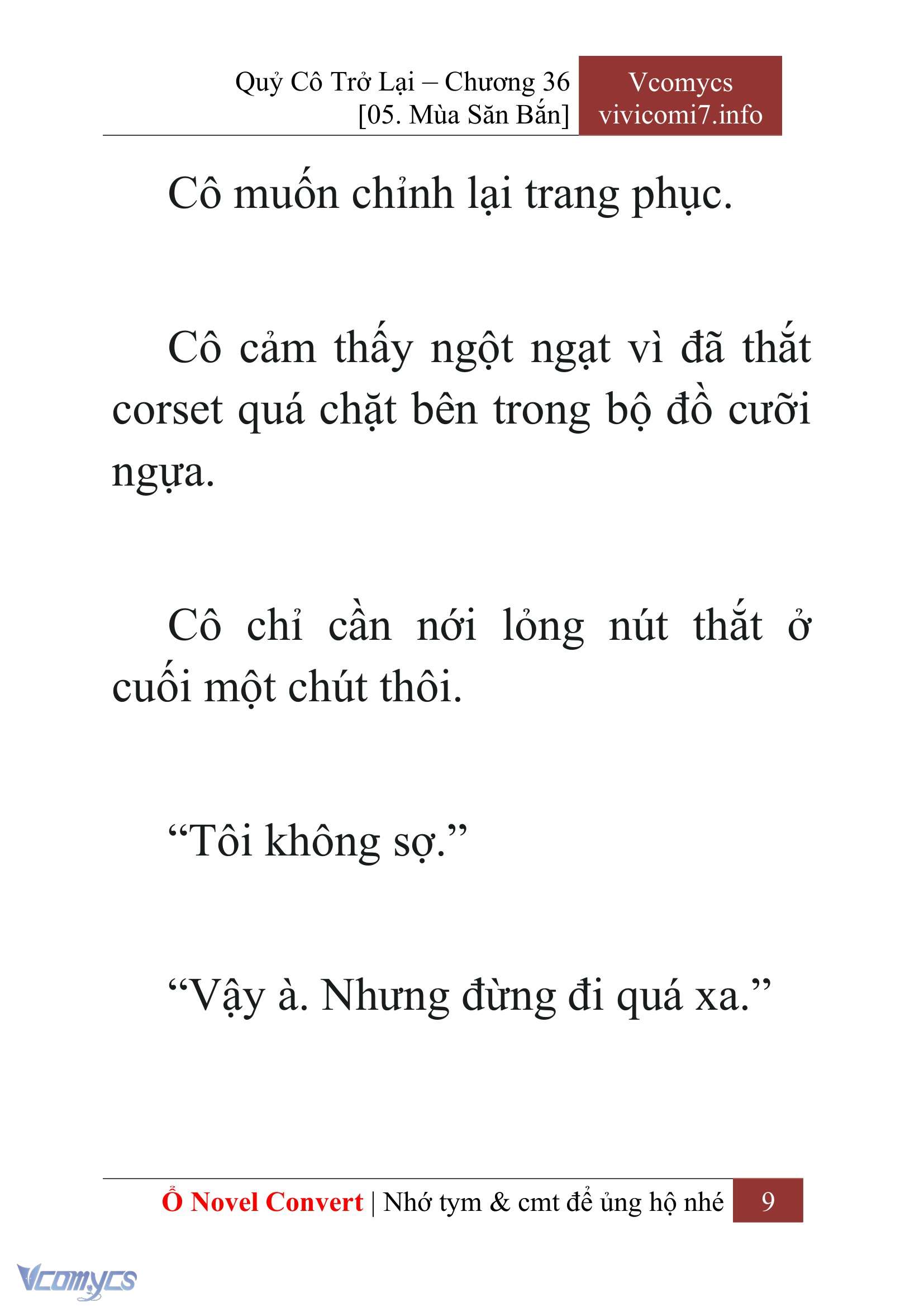 [Novel] Quý Cô Trở Lại Chapter 36 - Trang 12