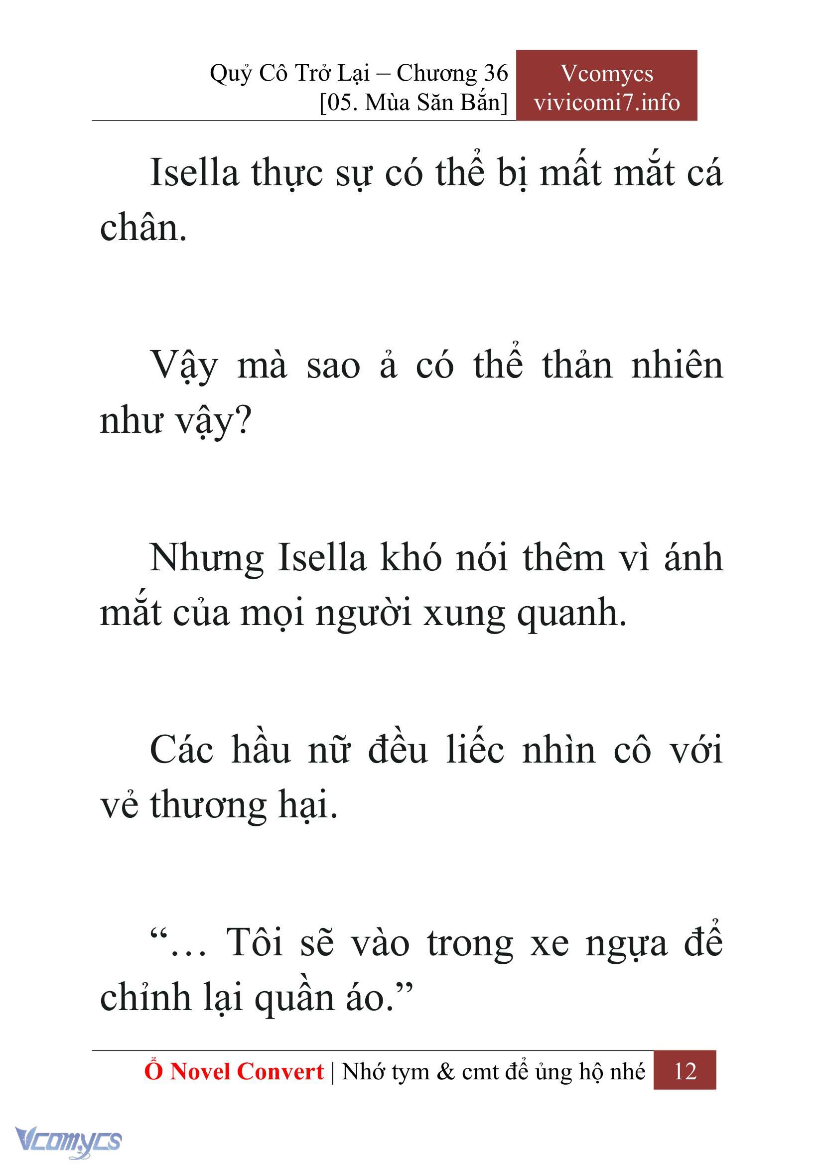 [Novel] Quý Cô Trở Lại Chapter 36 - Trang 15