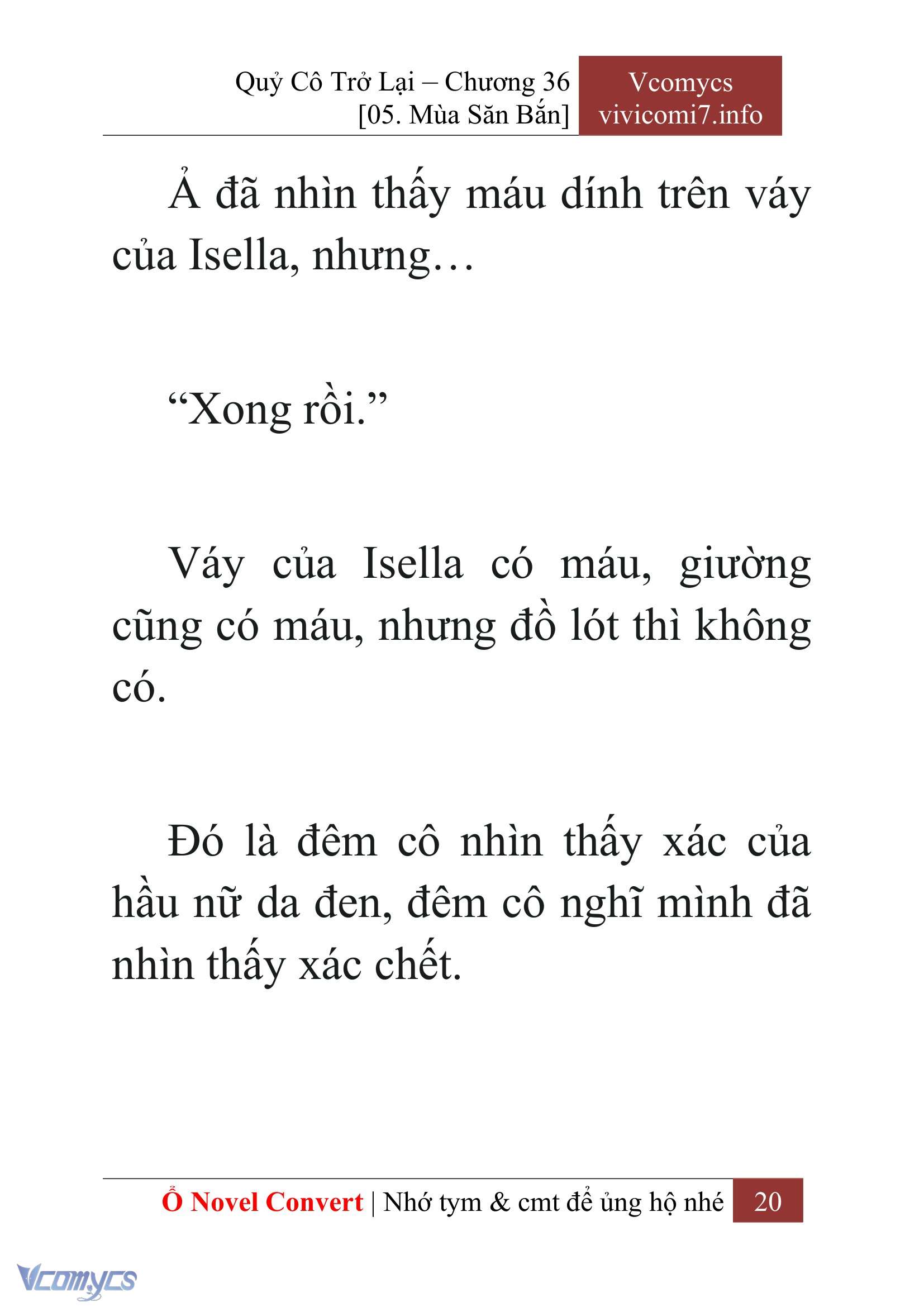[Novel] Quý Cô Trở Lại Chapter 36 - Trang 23
